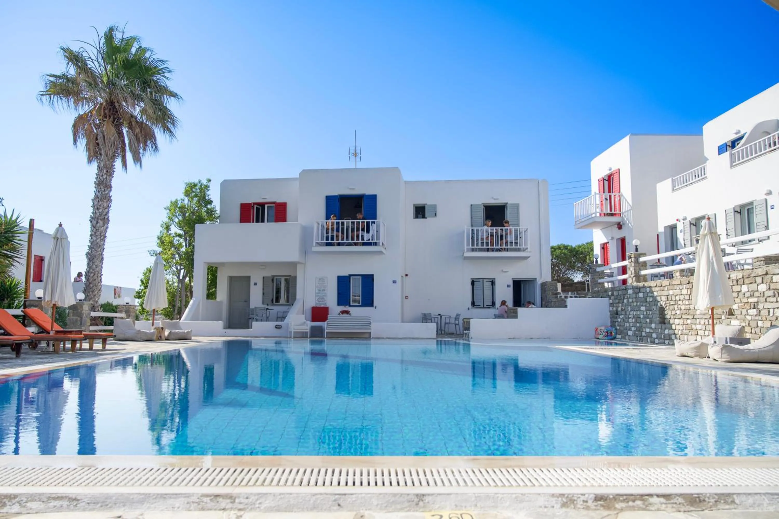 Swimming pool in Summer Shades Hotel - ex Arkoulis
