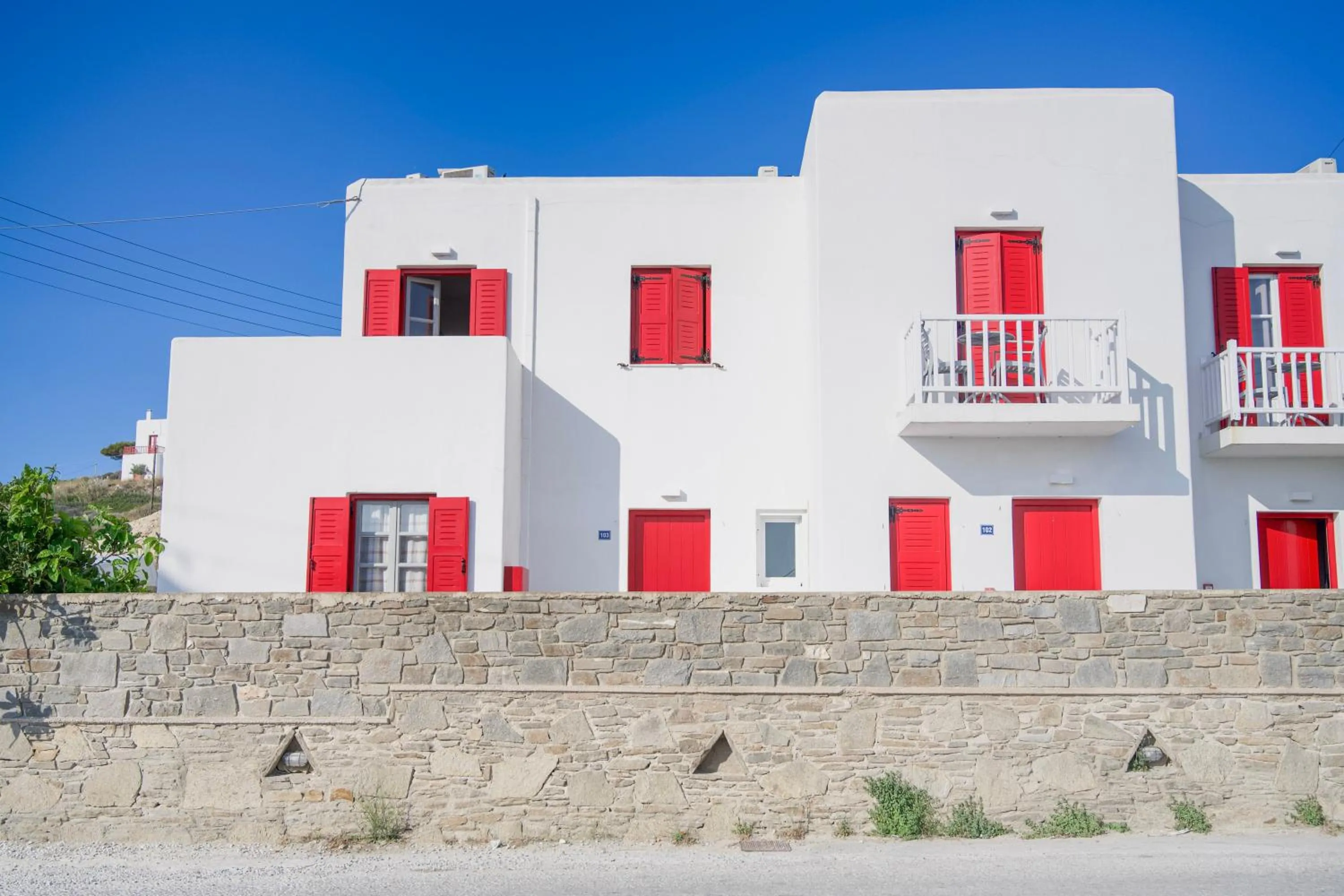 Property building in Summer Shades Hotel - ex Arkoulis