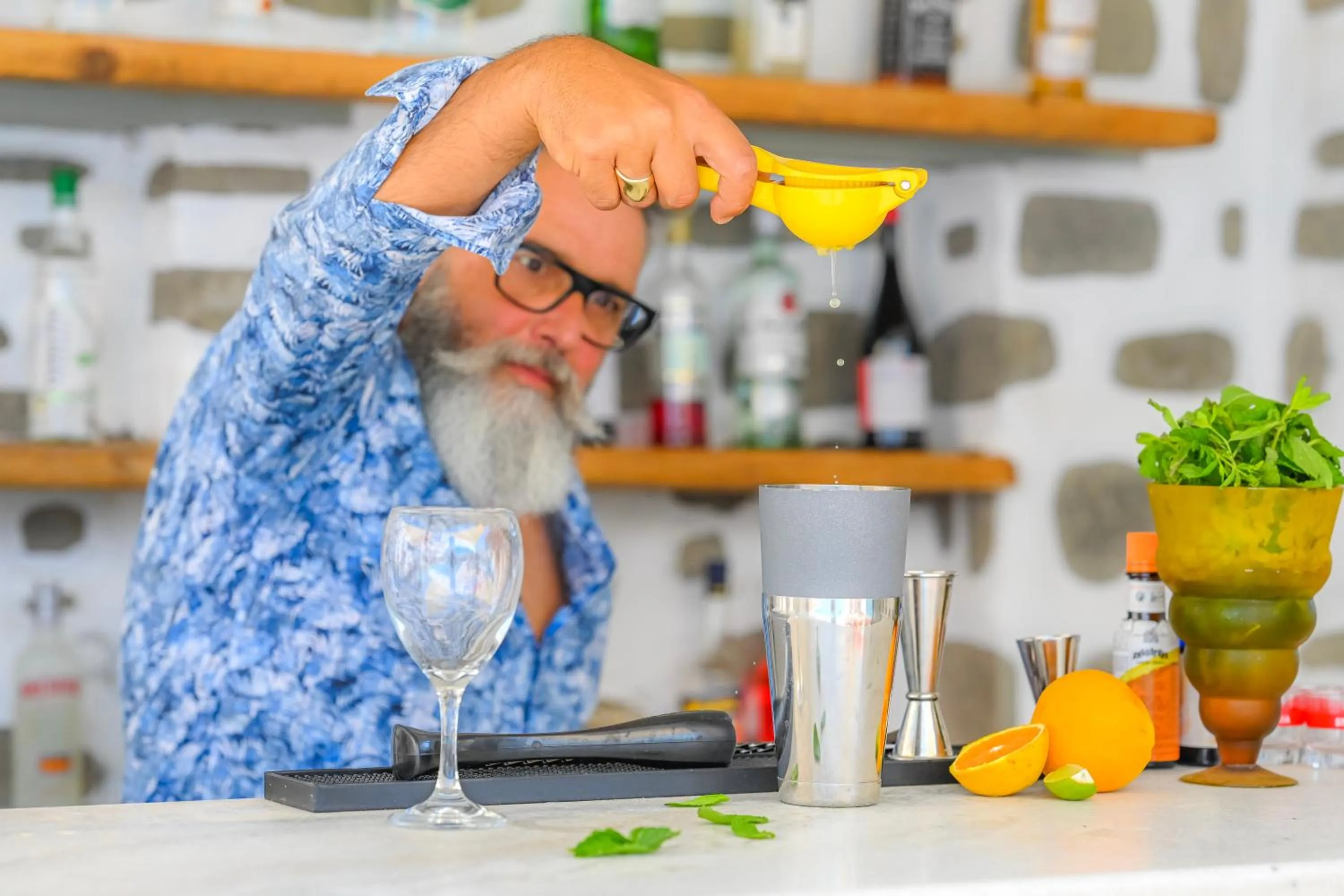 Lounge or bar in Summer Shades Hotel - ex Arkoulis