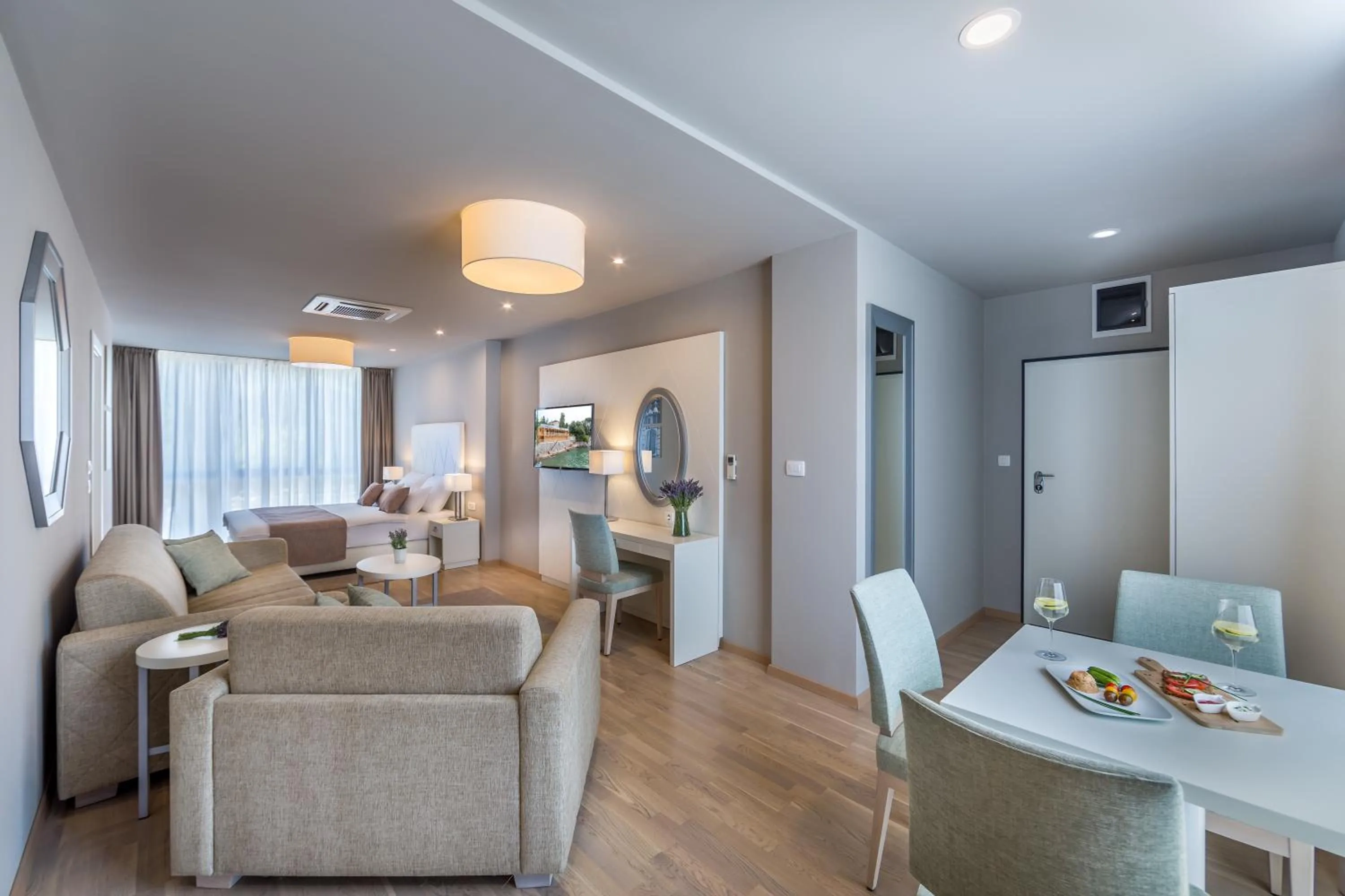 Living room in Apartments & Rooms Preelook