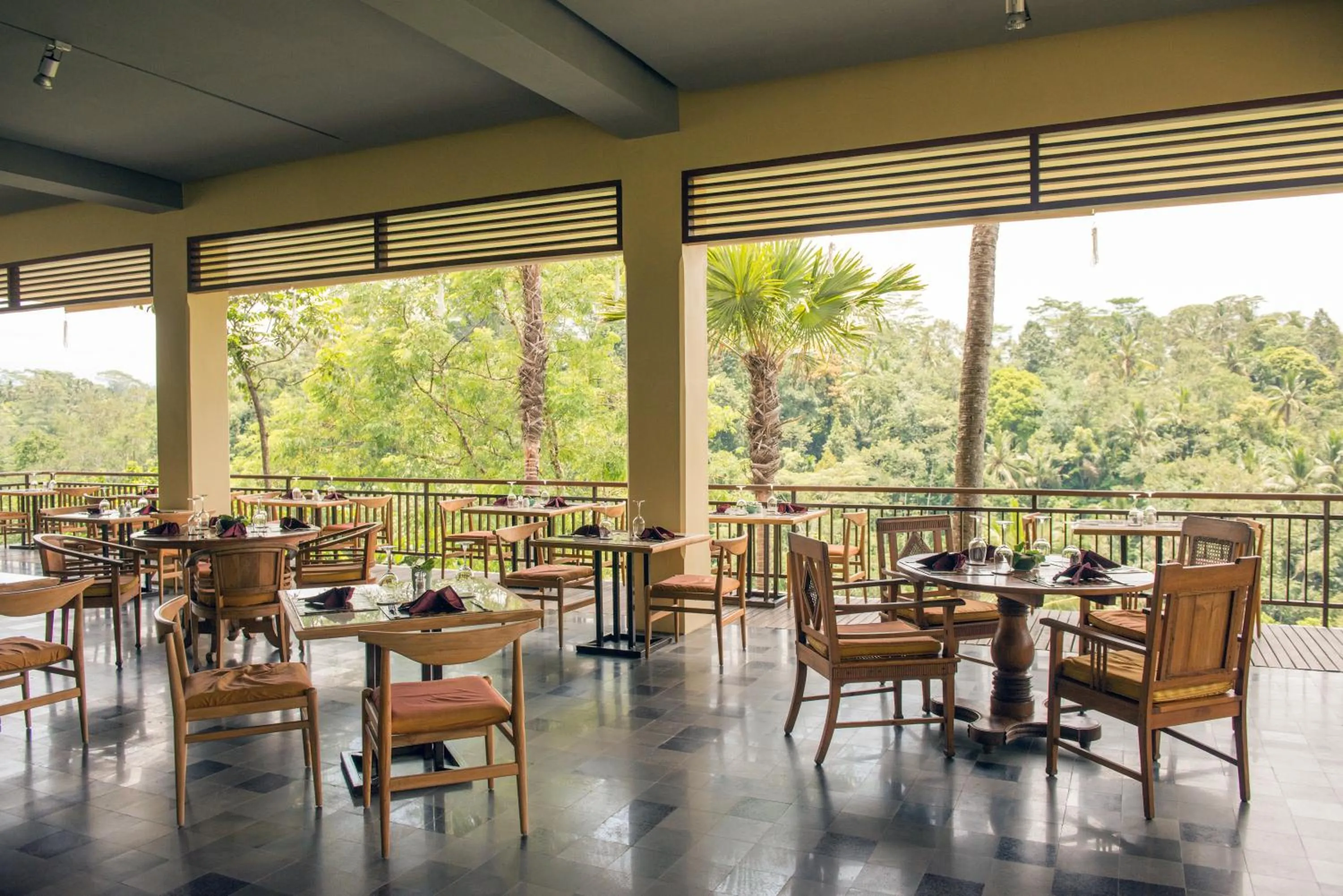 Restaurant/places to eat in Komaneka at Tanggayuda Ubud