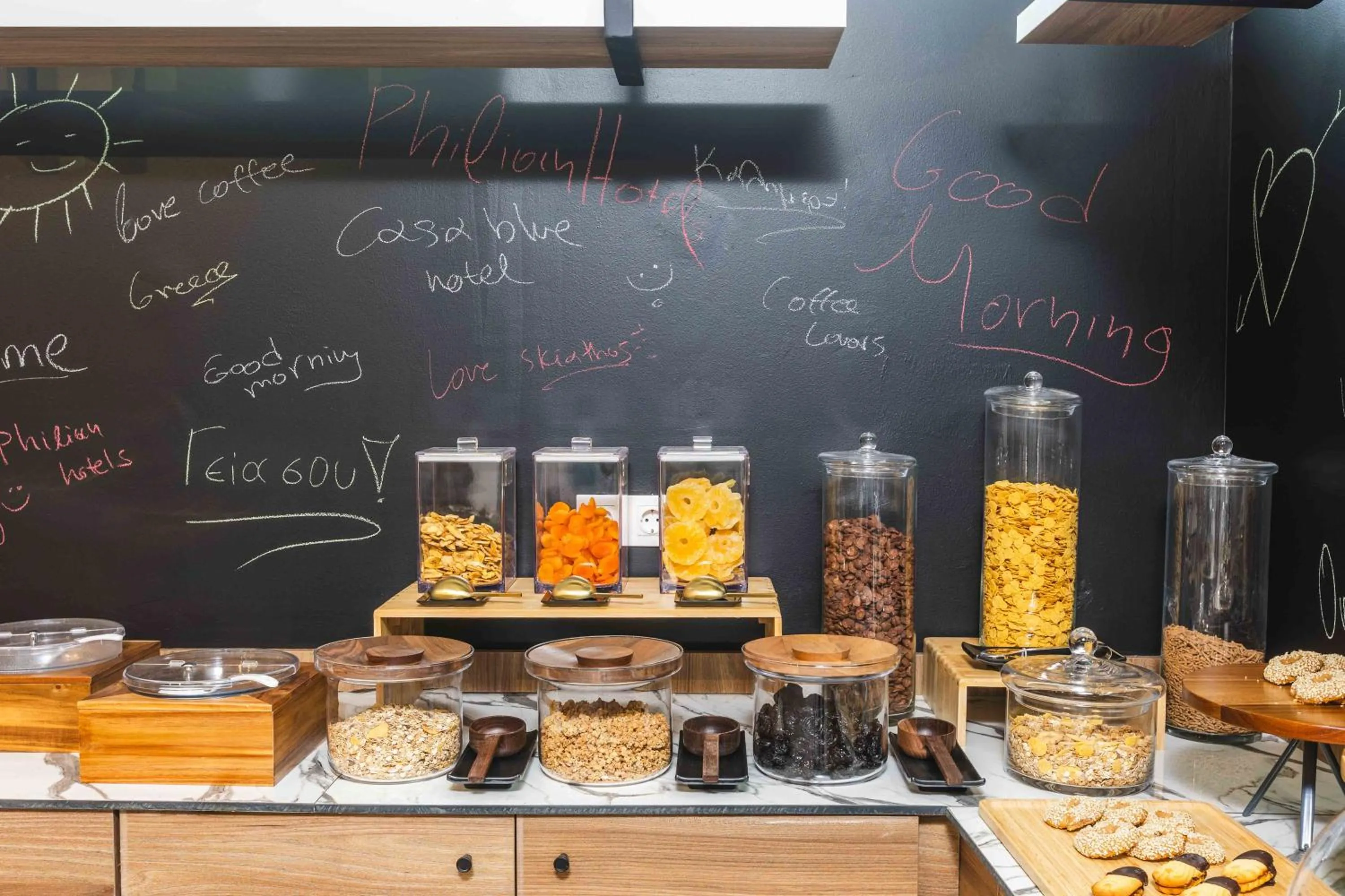 Breakfast in Casa Blue Hotel, Philian Hotels and Resorts