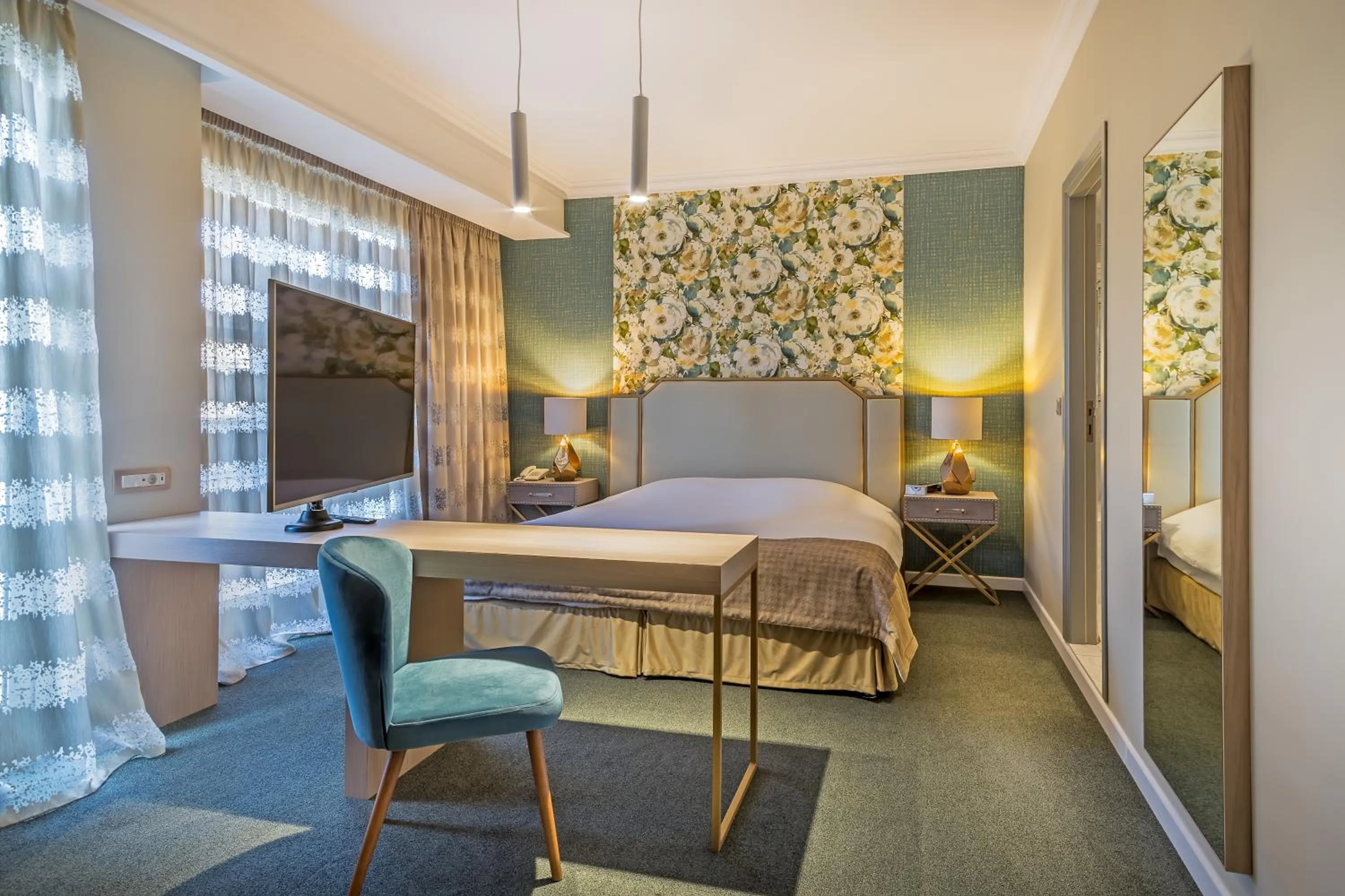 Photo of the whole room, Bed in Airotel Stratos Vassilikos Hotel