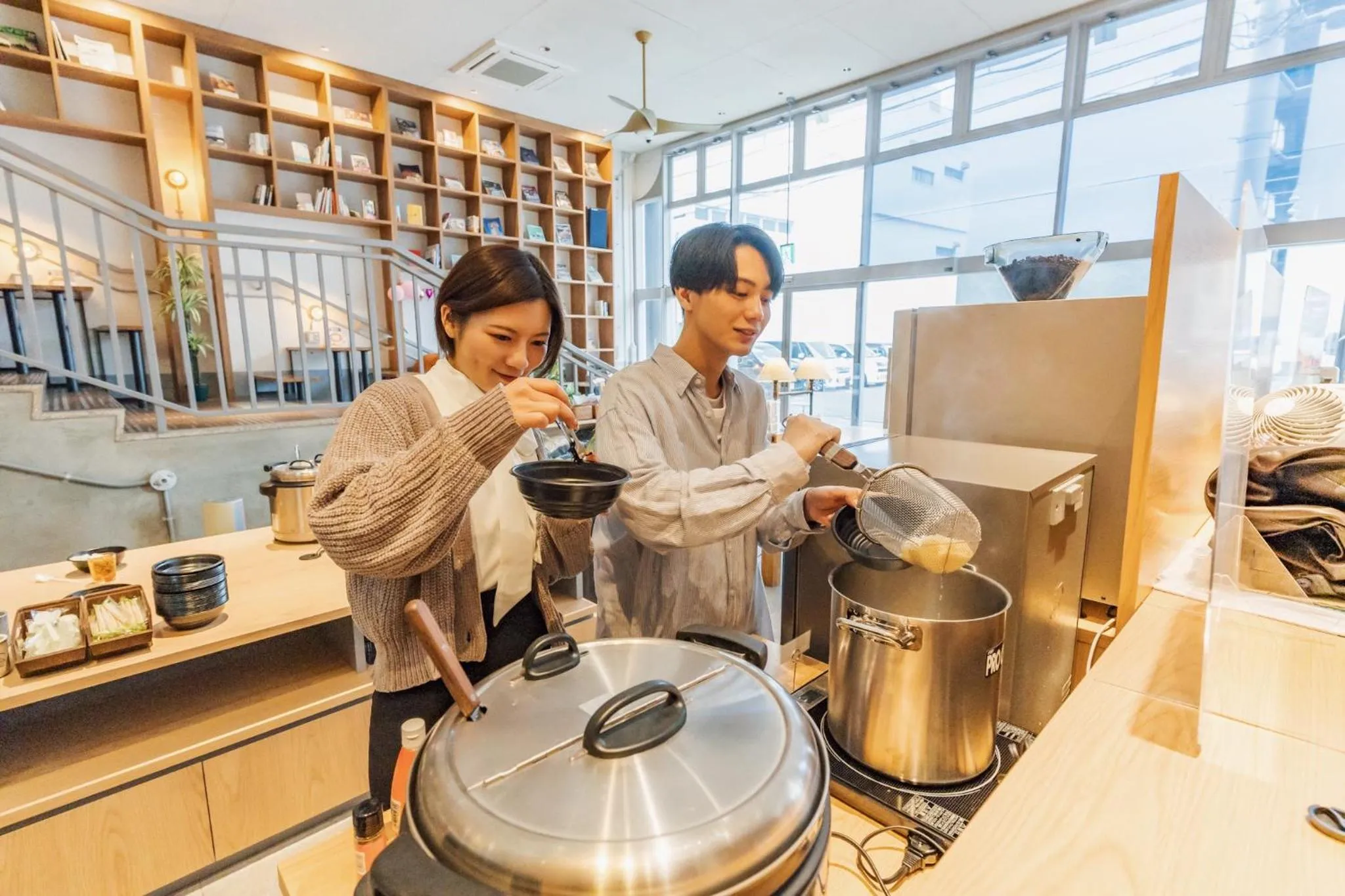 Food and drinks in Hotel Relief Kokura Annex