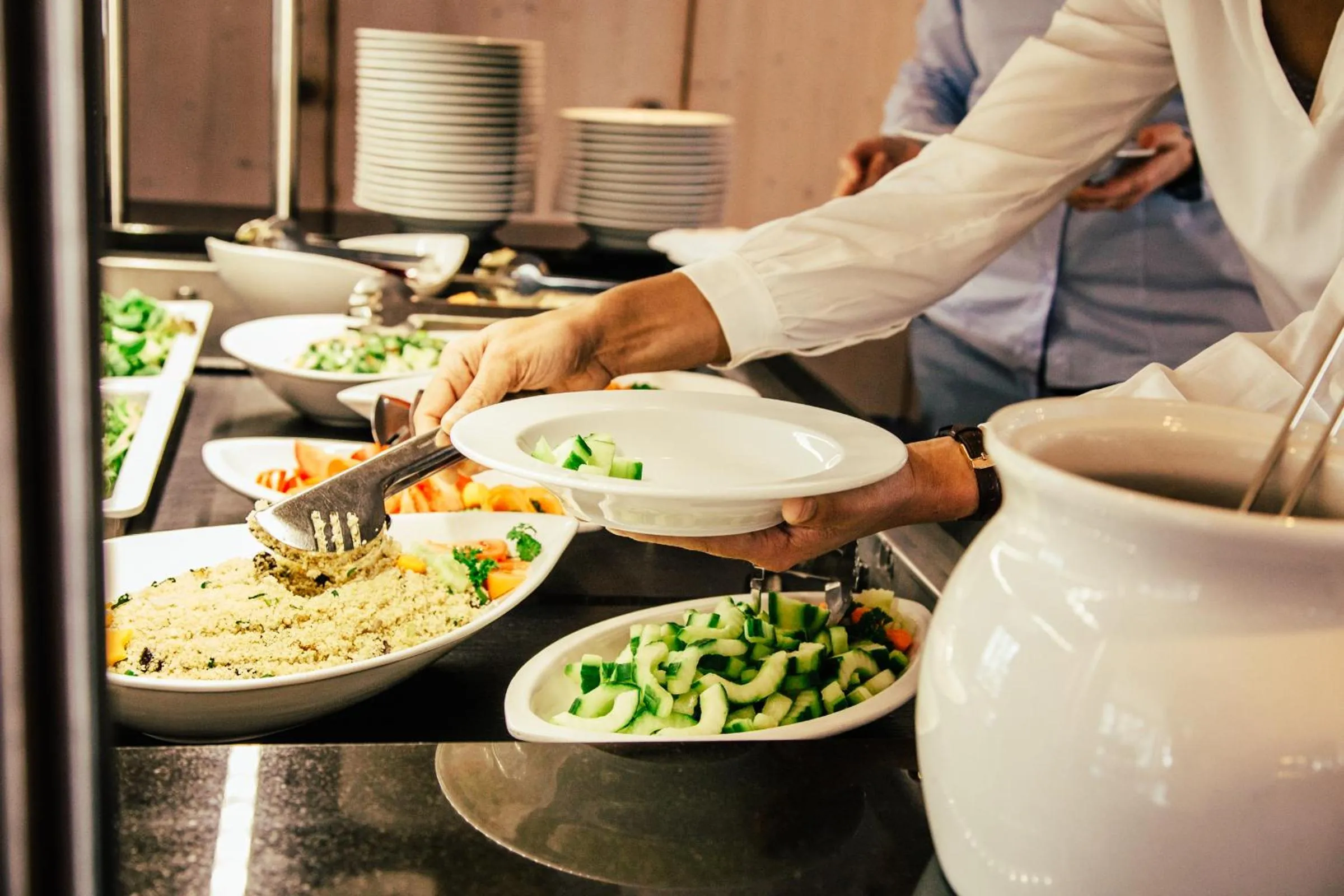 Lunch in Seminarhotel Lihn