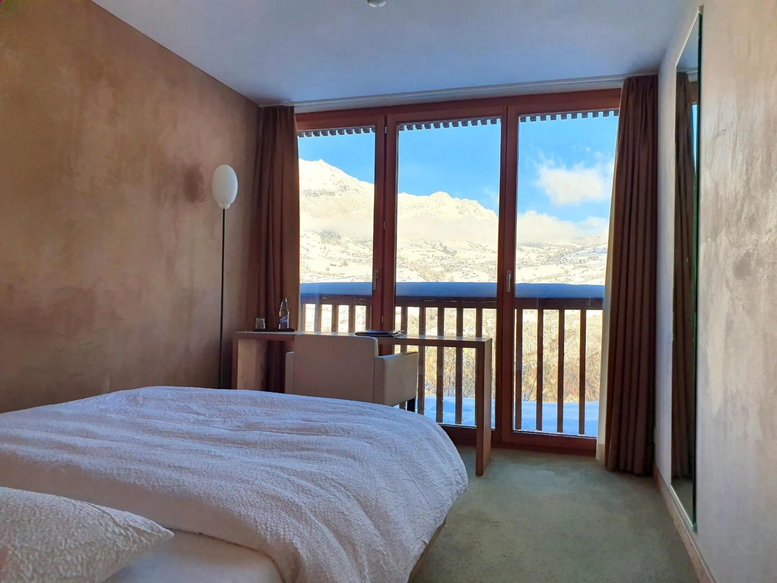 View (from property/room), Bed in Seminarhotel Lihn