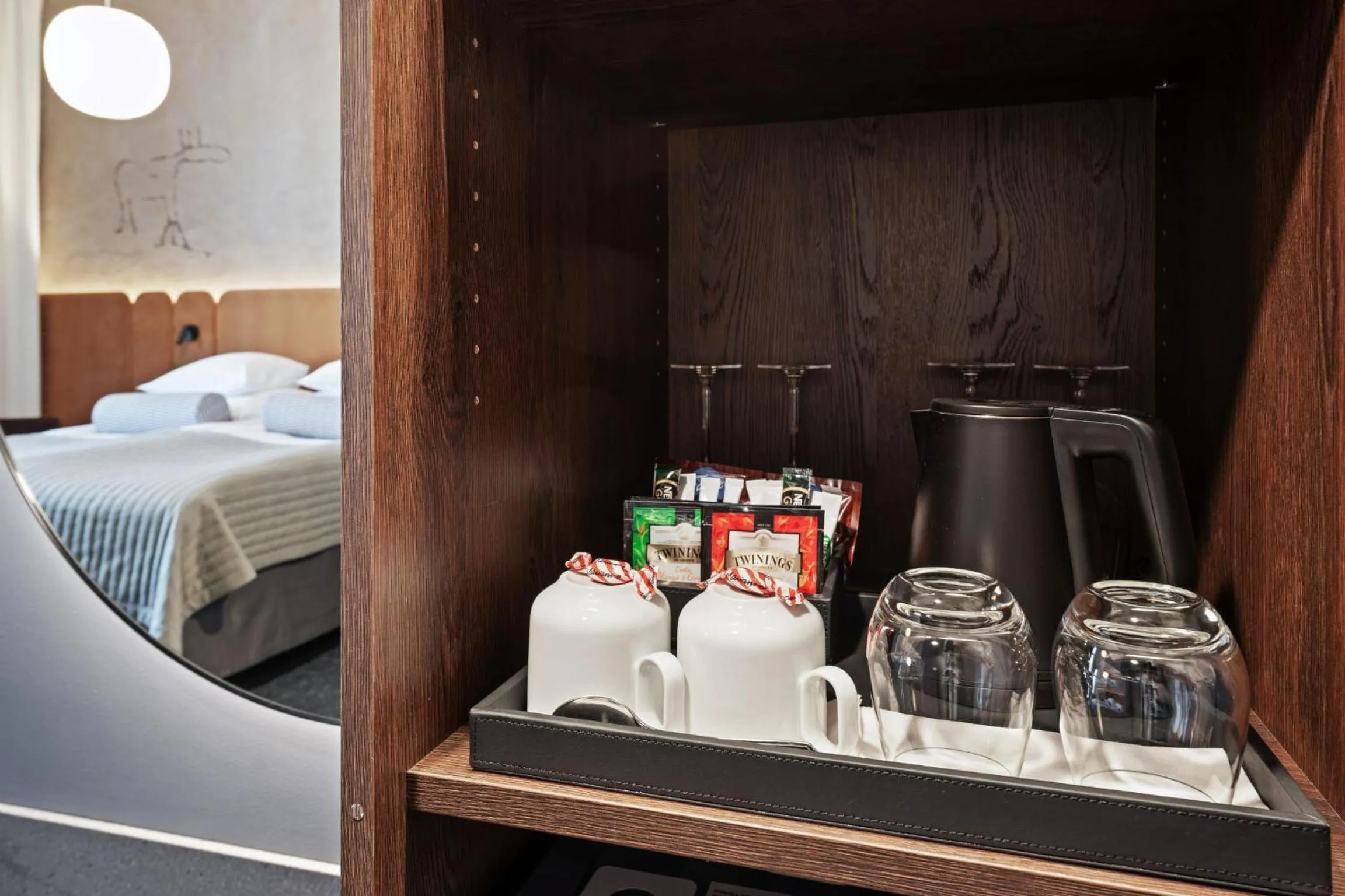 Food and drinks, Bed in Original Sokos Hotel Vaakuna Mikkeli