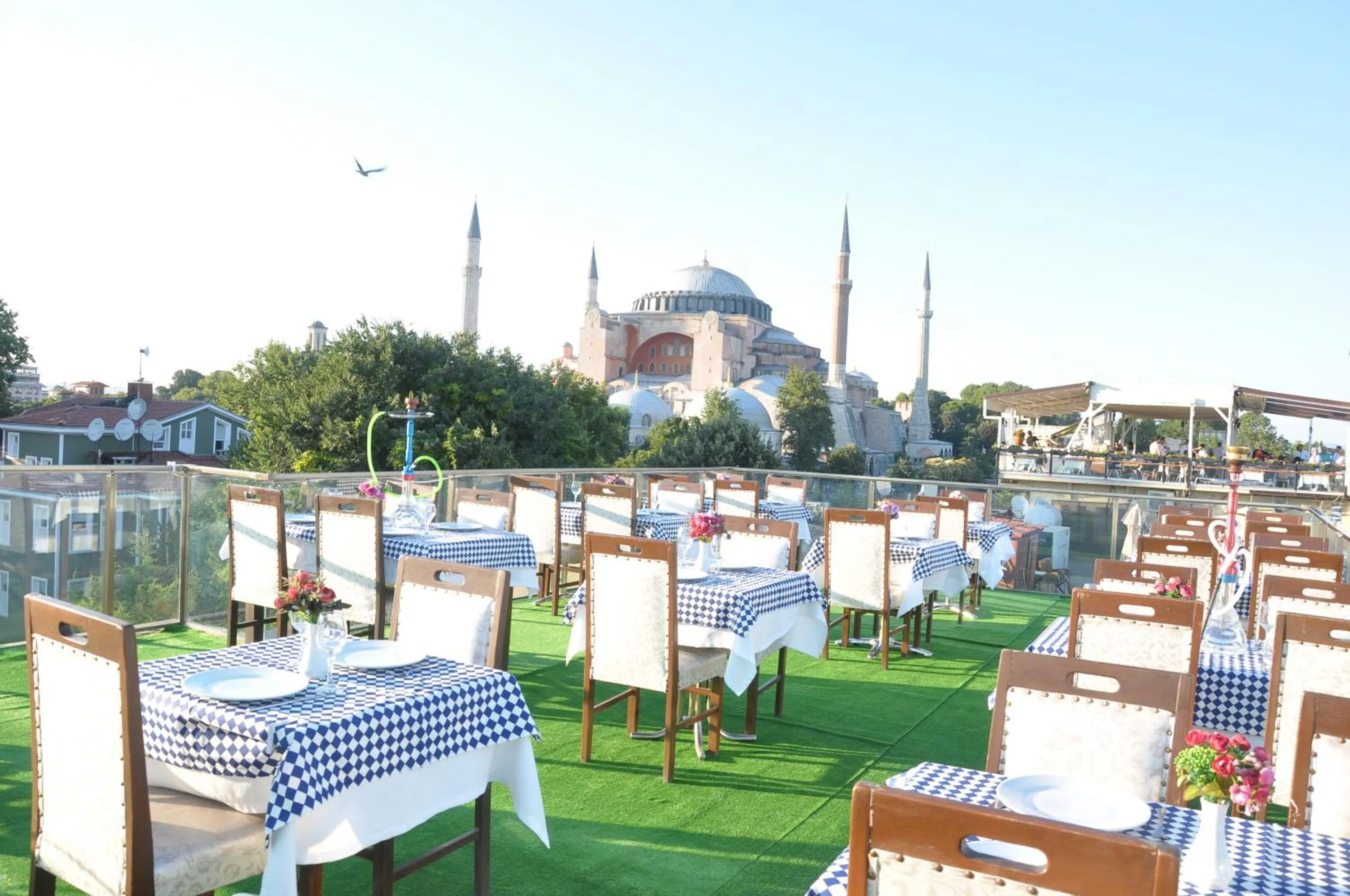 Patio in Seven Dreams Hotel