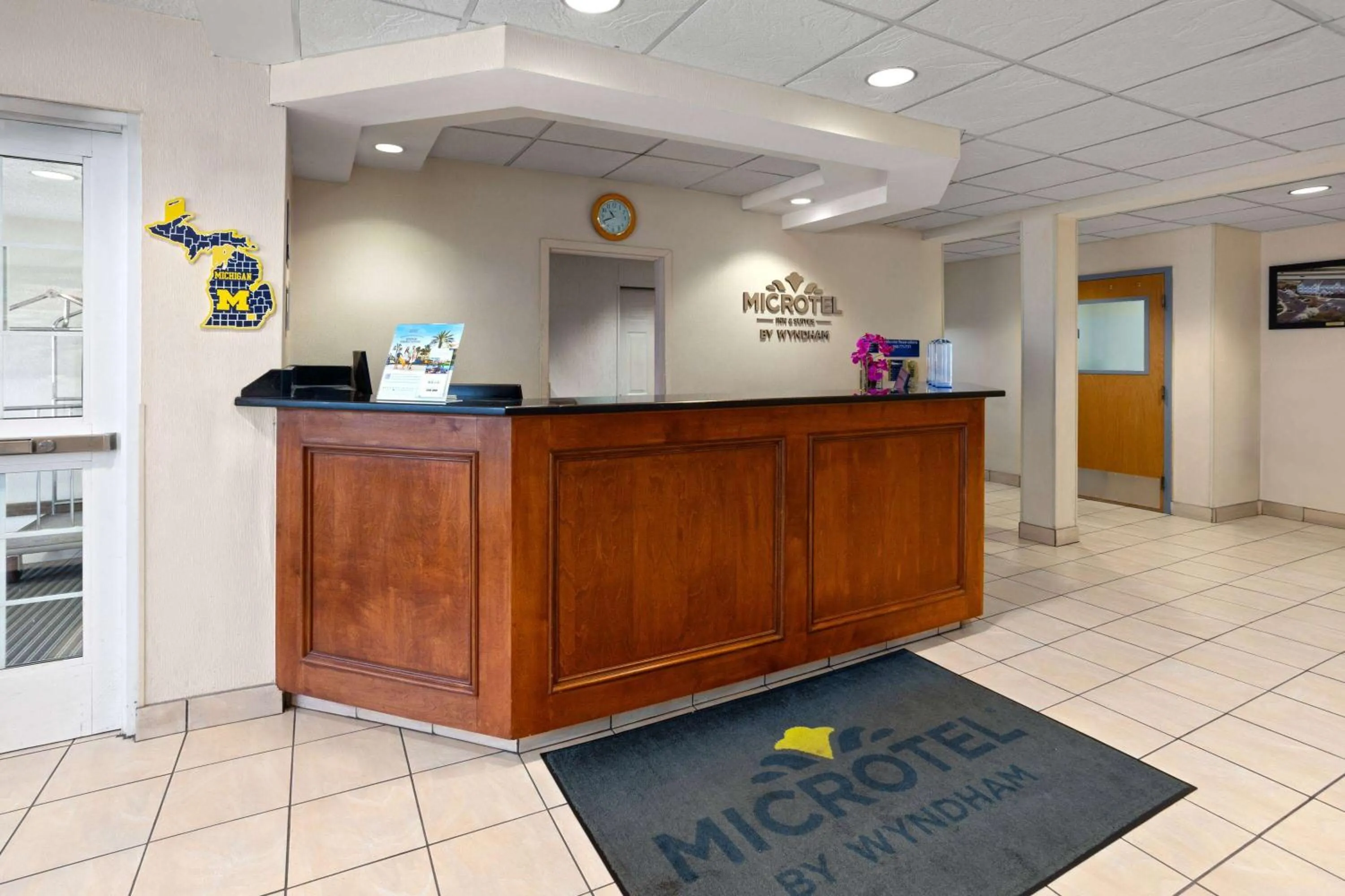 Lobby or reception in Microtel Inn & Suites by Wyndham Ann Arbor