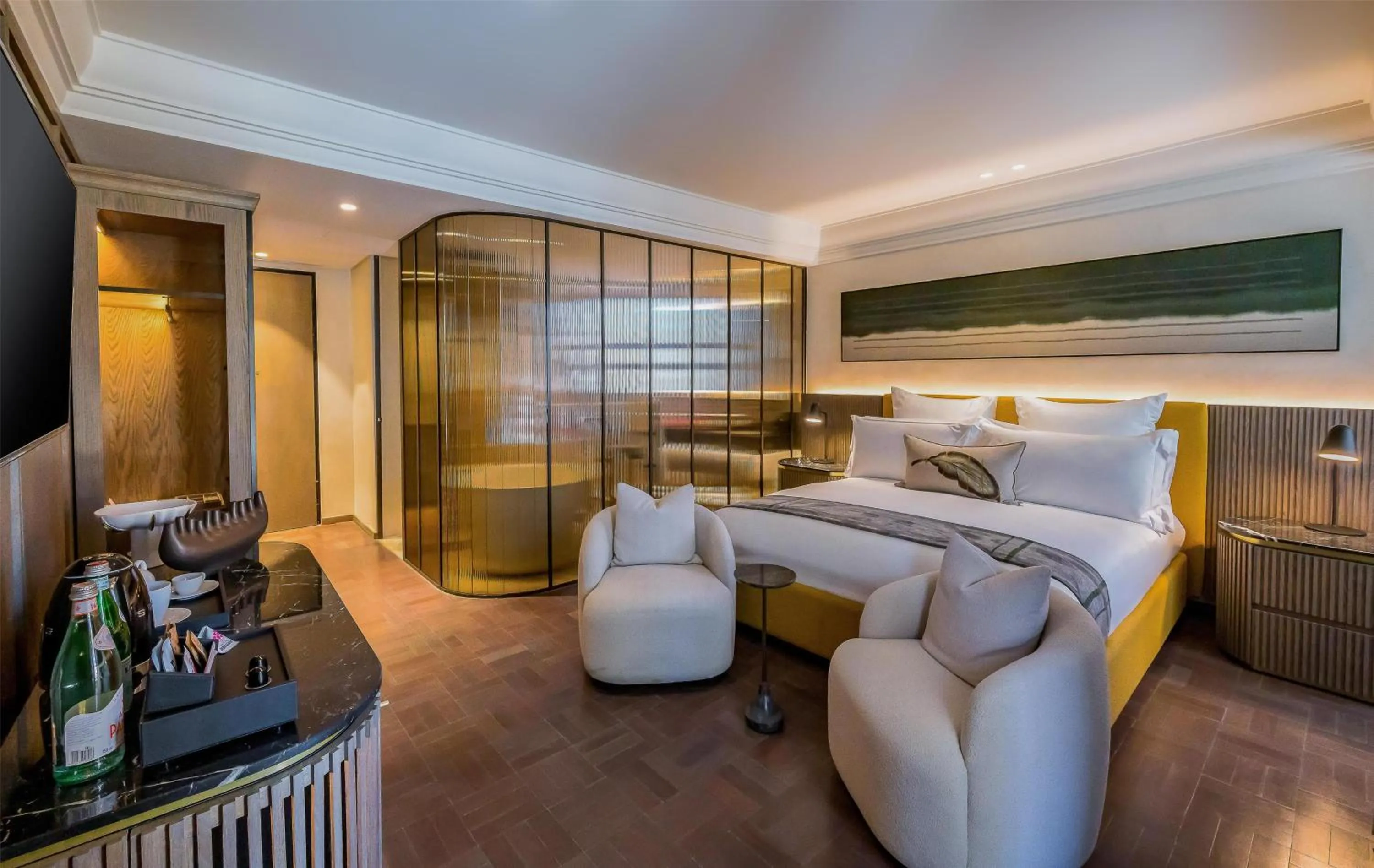 Bedroom in Park Hyatt Johannesburg