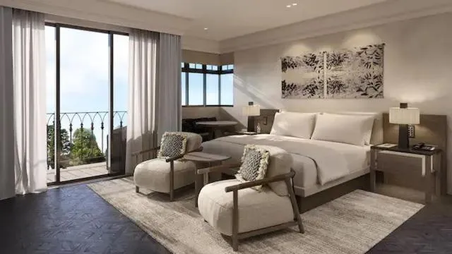 Bedroom in The Winston Hotel