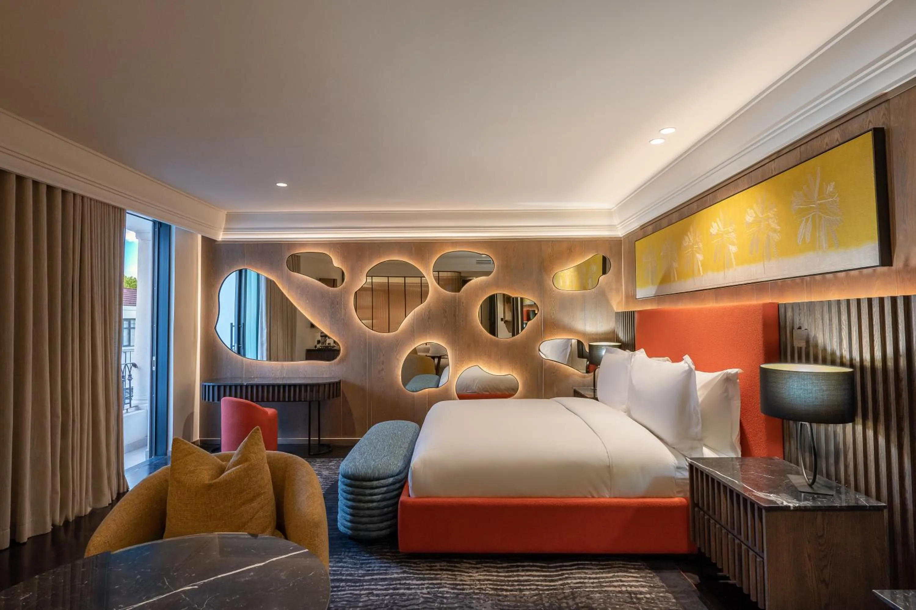 Bedroom, Bed in Park Hyatt Johannesburg