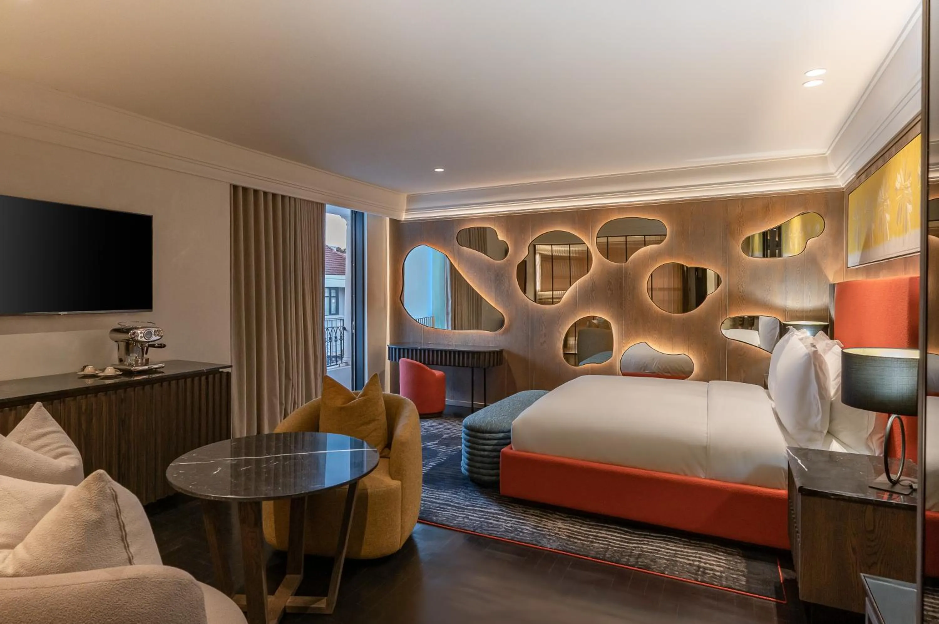 Bedroom, Bed in Park Hyatt Johannesburg