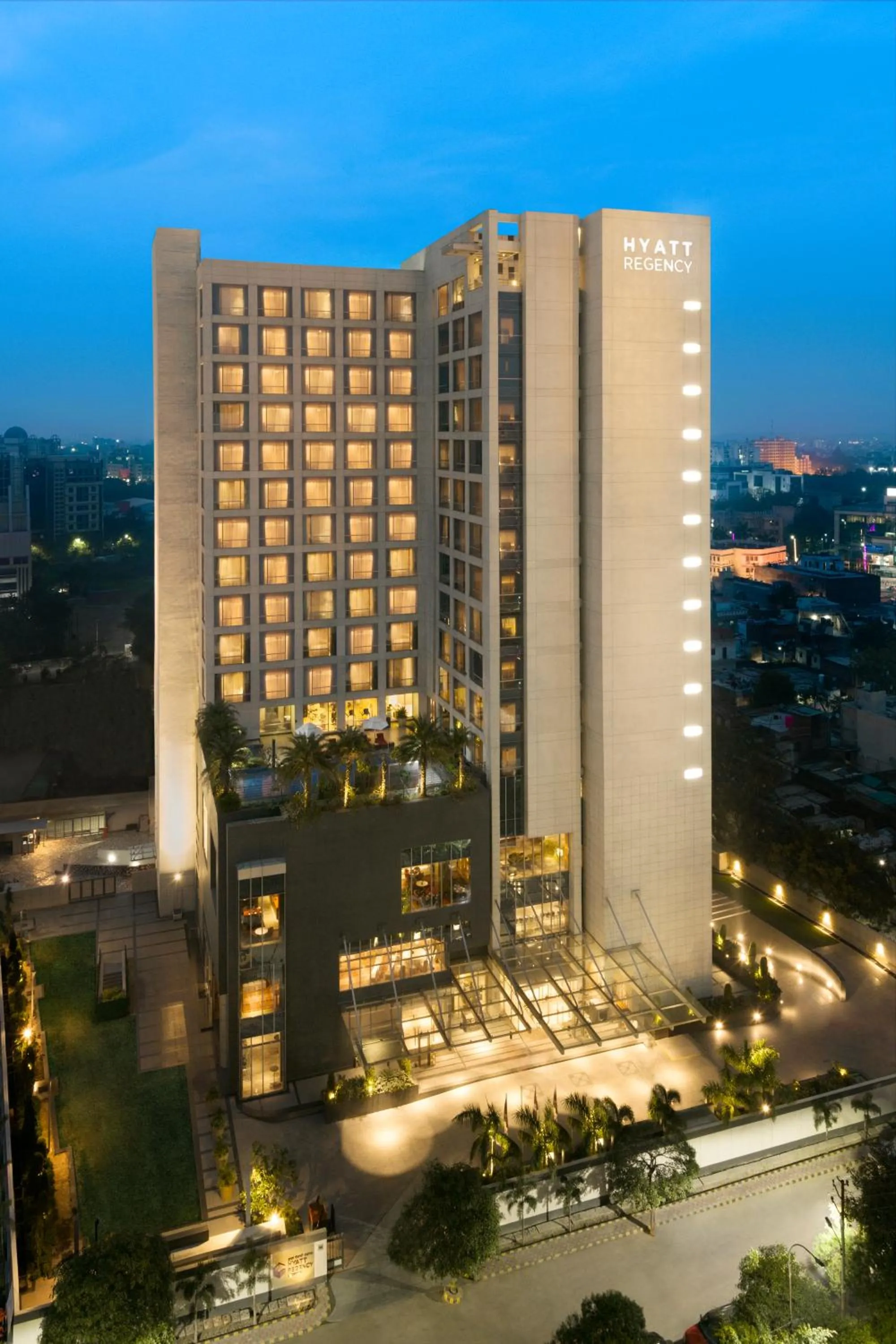 Facade/entrance in Hyatt Regency Lucknow Gomti Nagar