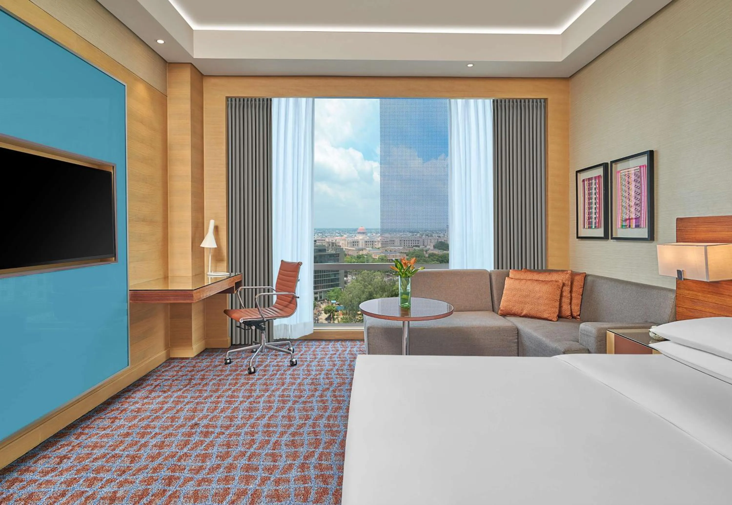 Bedroom, Bed in Hyatt Regency Lucknow Gomti Nagar