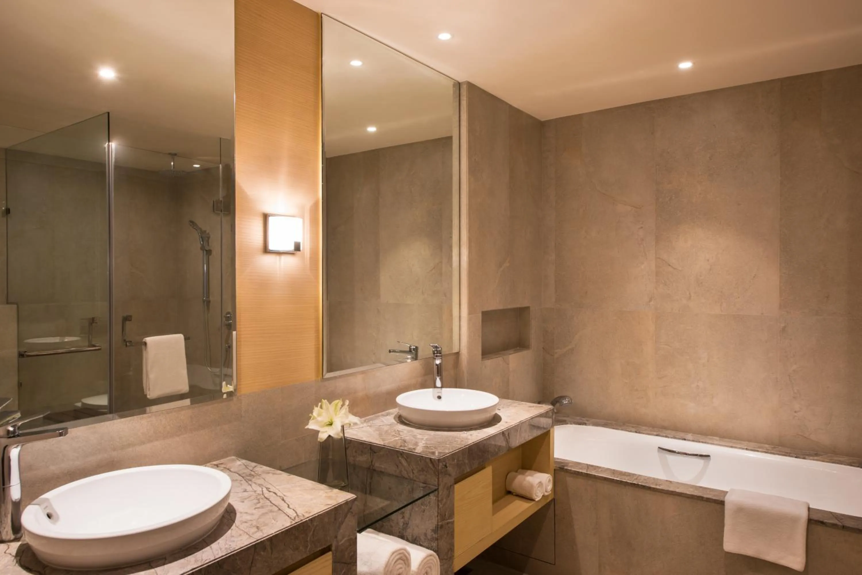 Bathroom in Hyatt Regency Lucknow Gomti Nagar