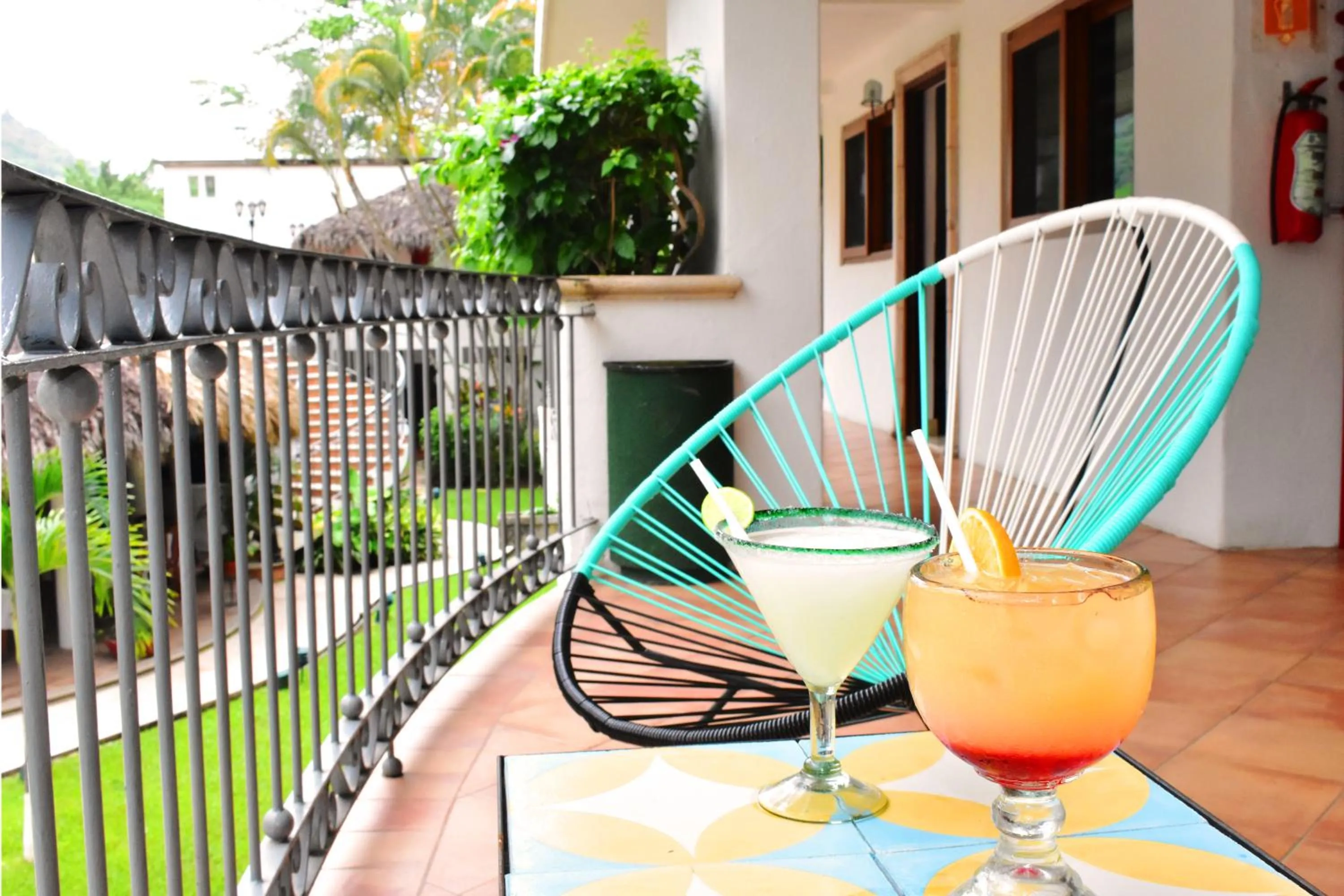 Balcony/Terrace in Hotel Casa Iguana Mismaloya