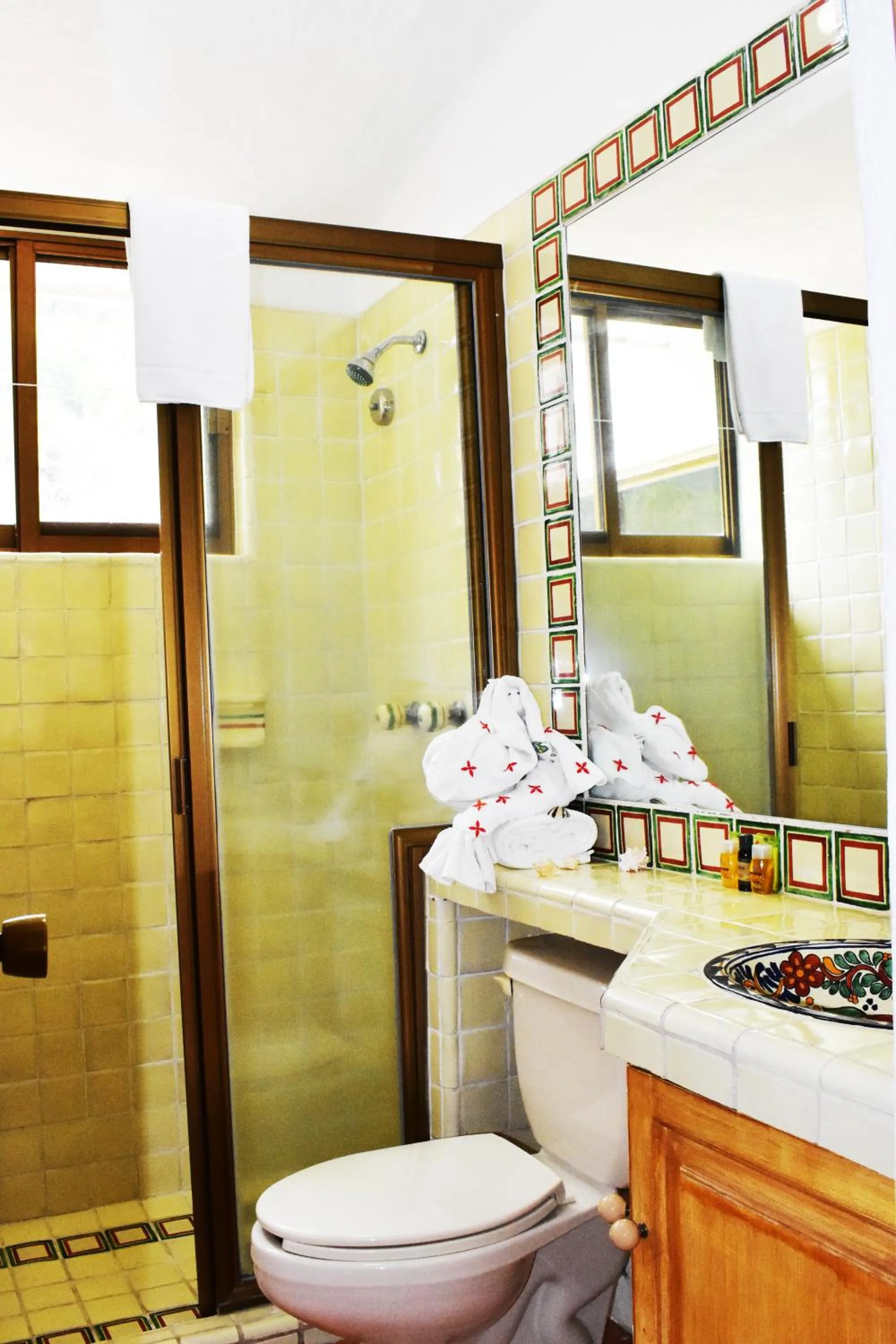 Bathroom in Hotel Casa Iguana Mismaloya