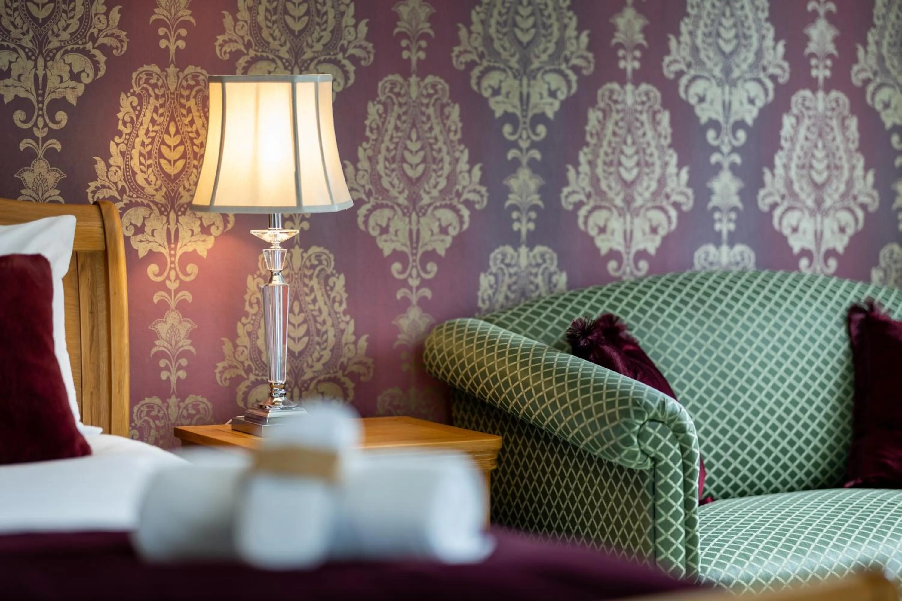 Bed in Stallingborough Grange Hotel