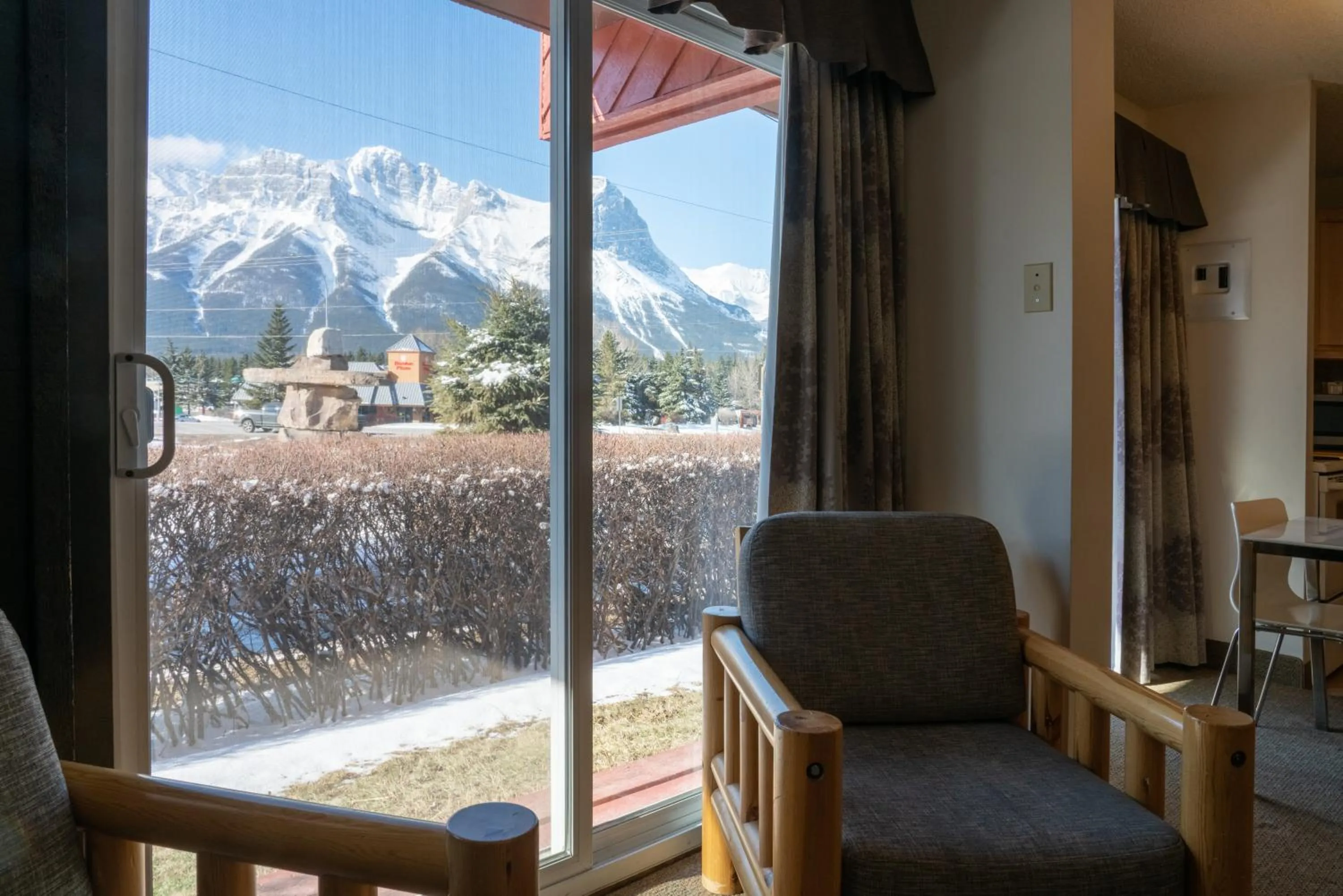 Mountain view in Rocky Mountain Ski Lodge