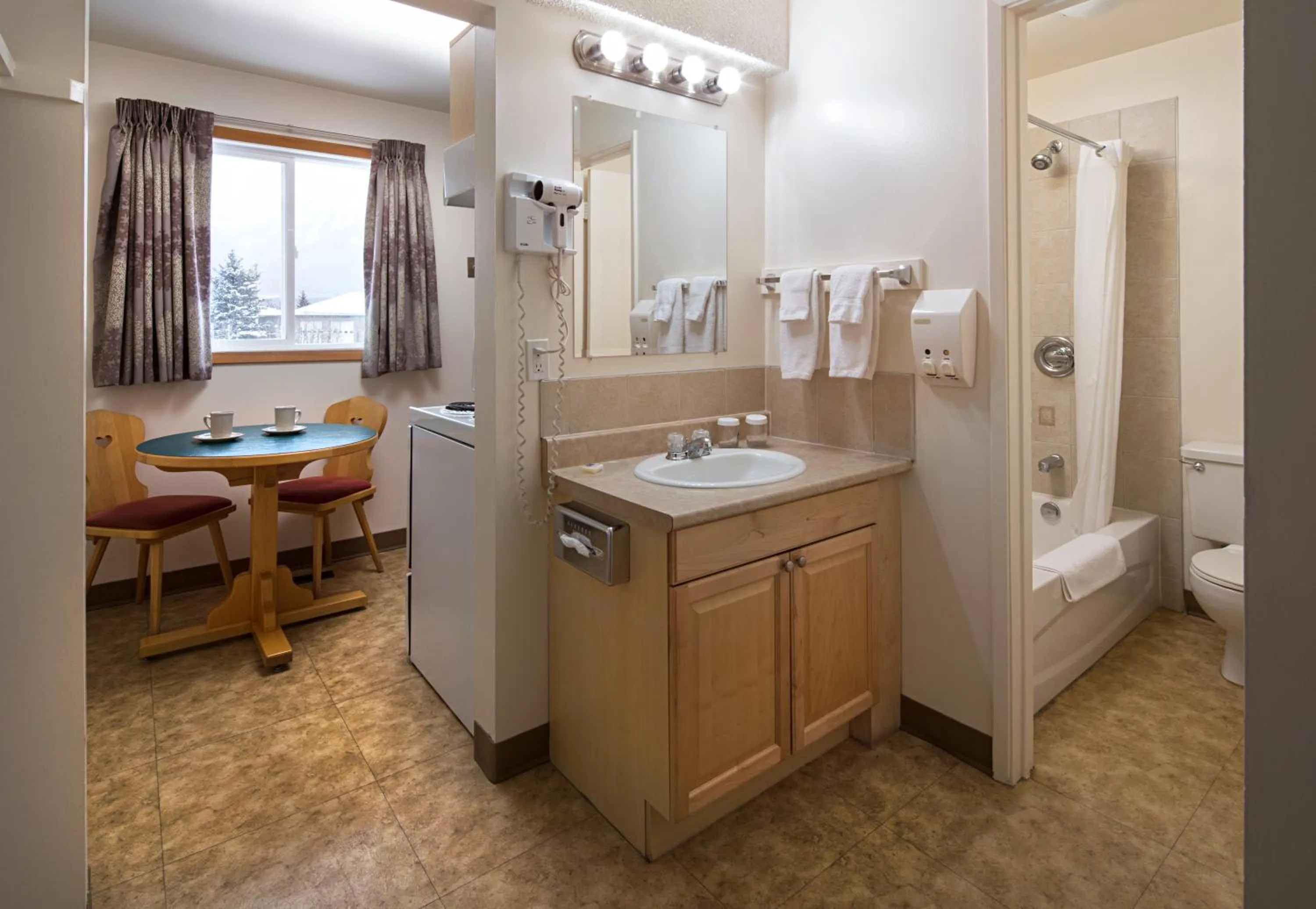 Bathroom in Rocky Mountain Ski Lodge