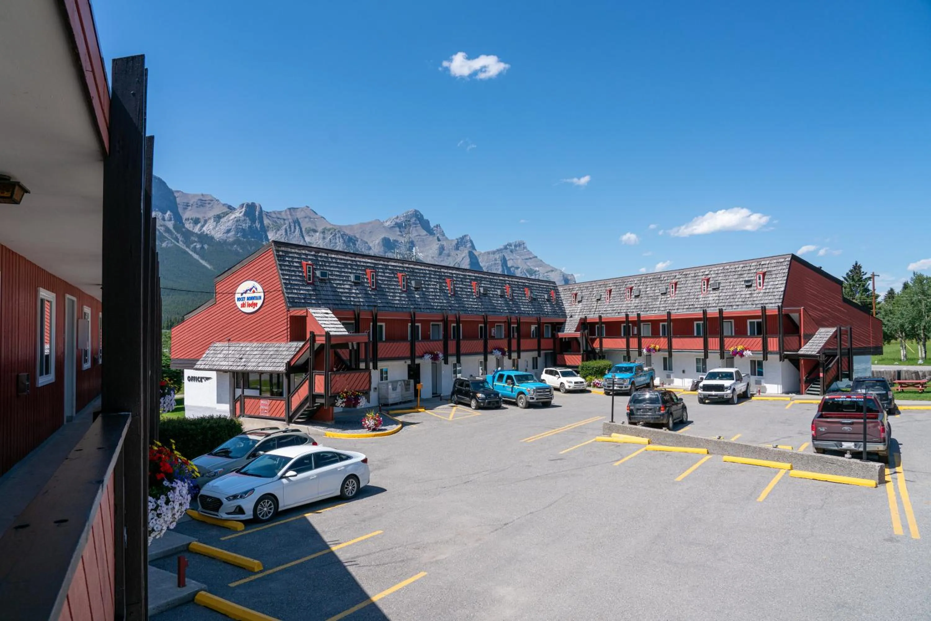 Property building in Rocky Mountain Ski Lodge
