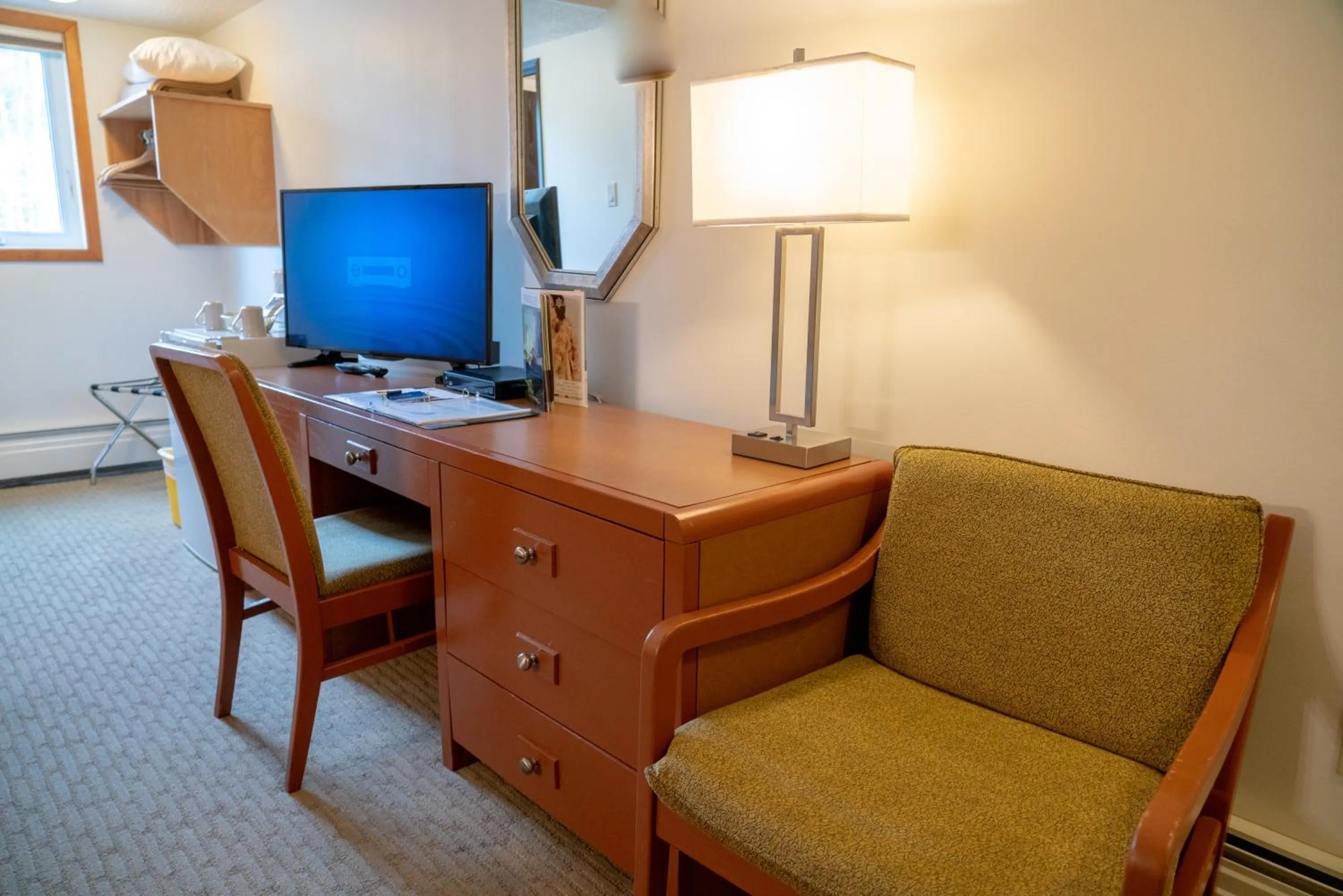 TV and multimedia in Rocky Mountain Ski Lodge