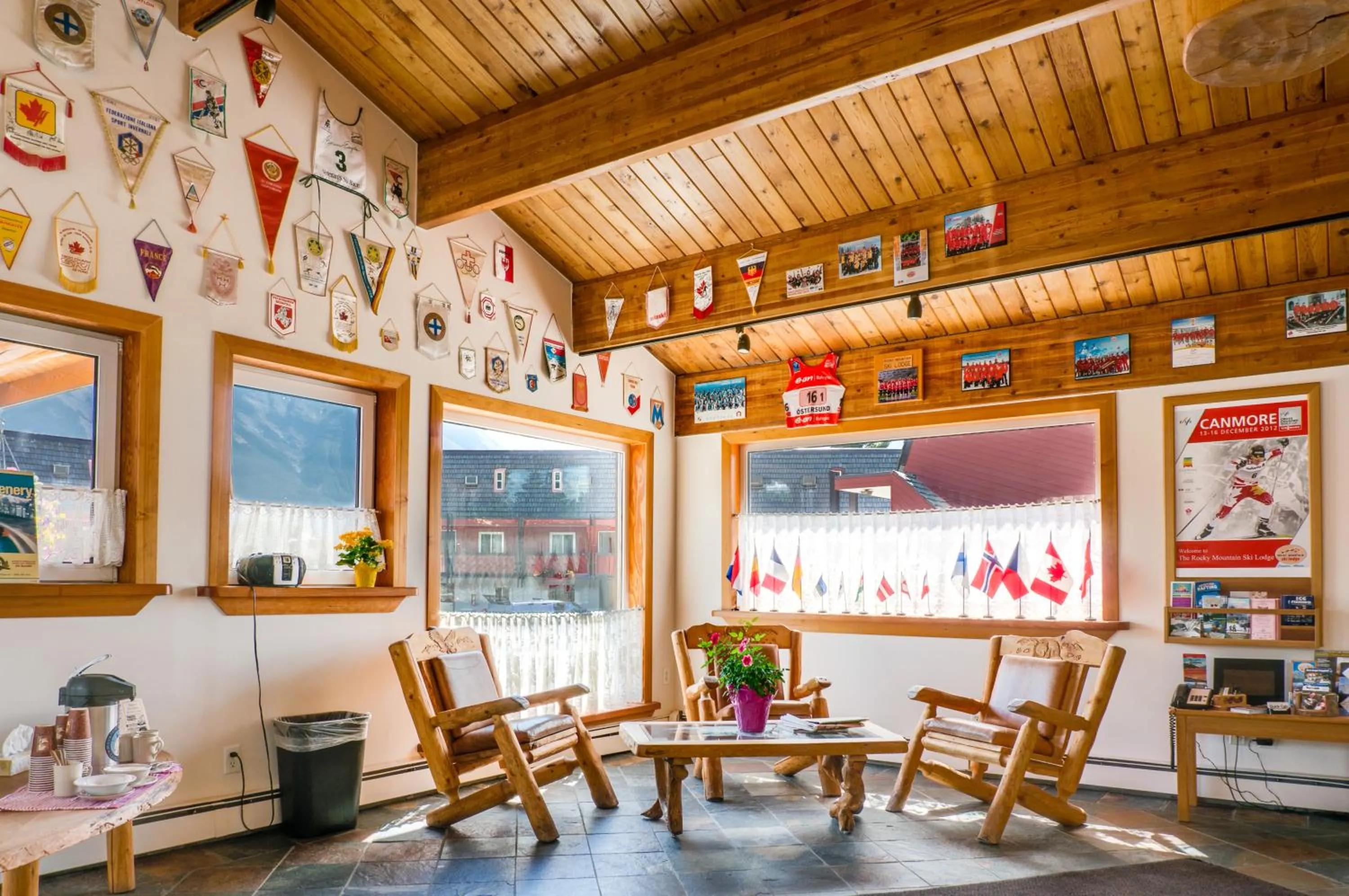 Lobby or reception in Rocky Mountain Ski Lodge