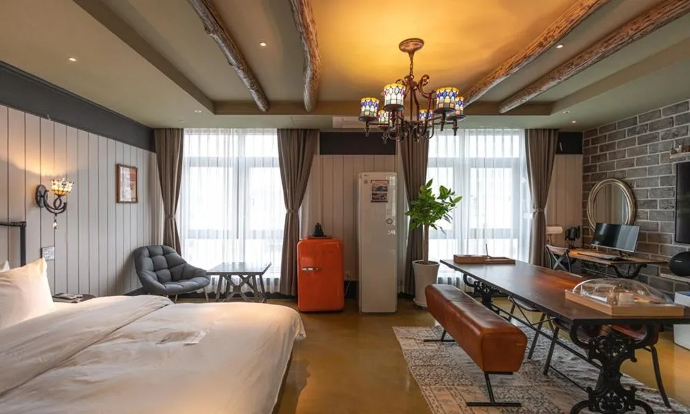 Bed in Daegu February Hotel Dongseongro