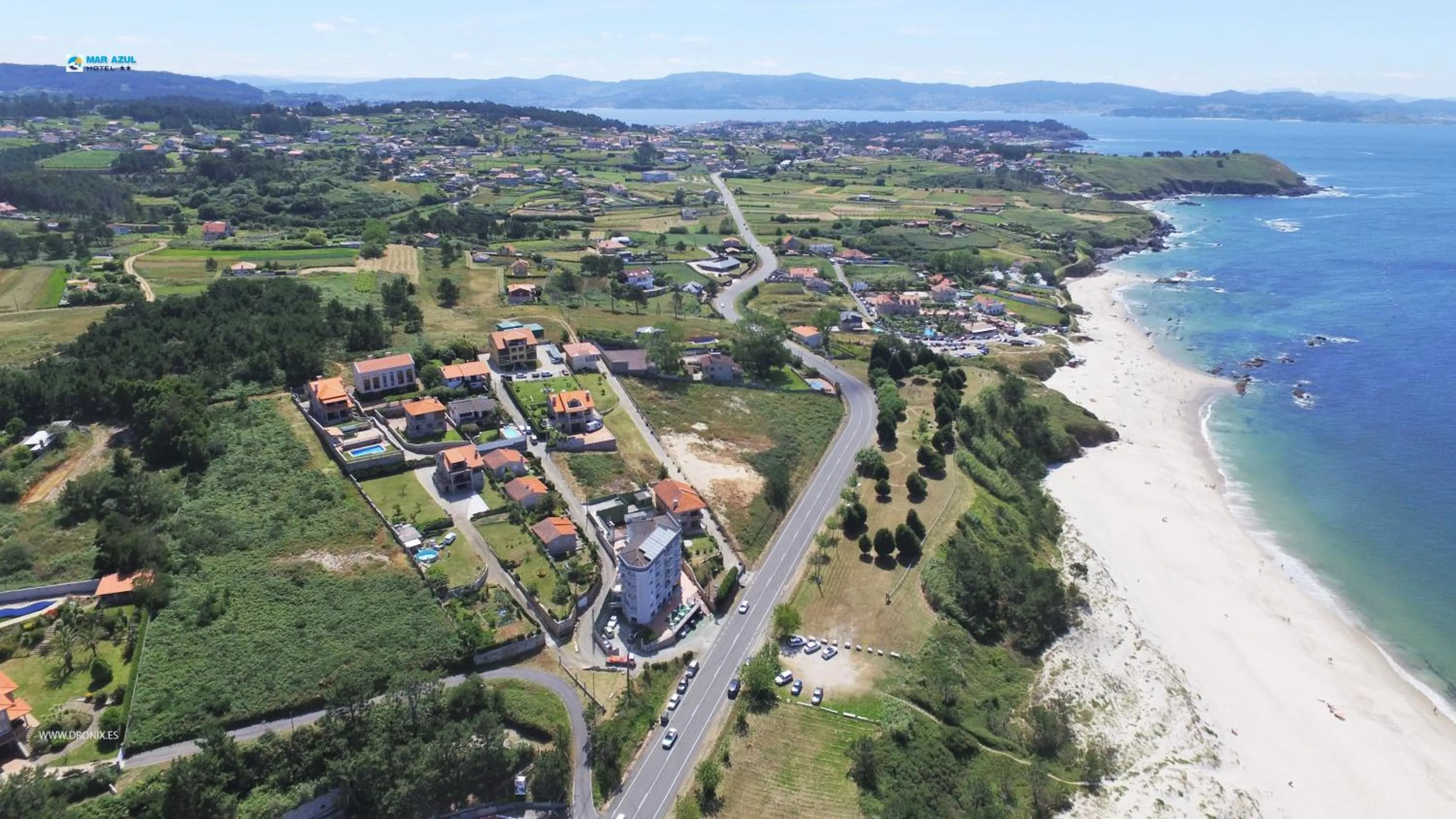 Facade/entrance in Hotel Mar Azul