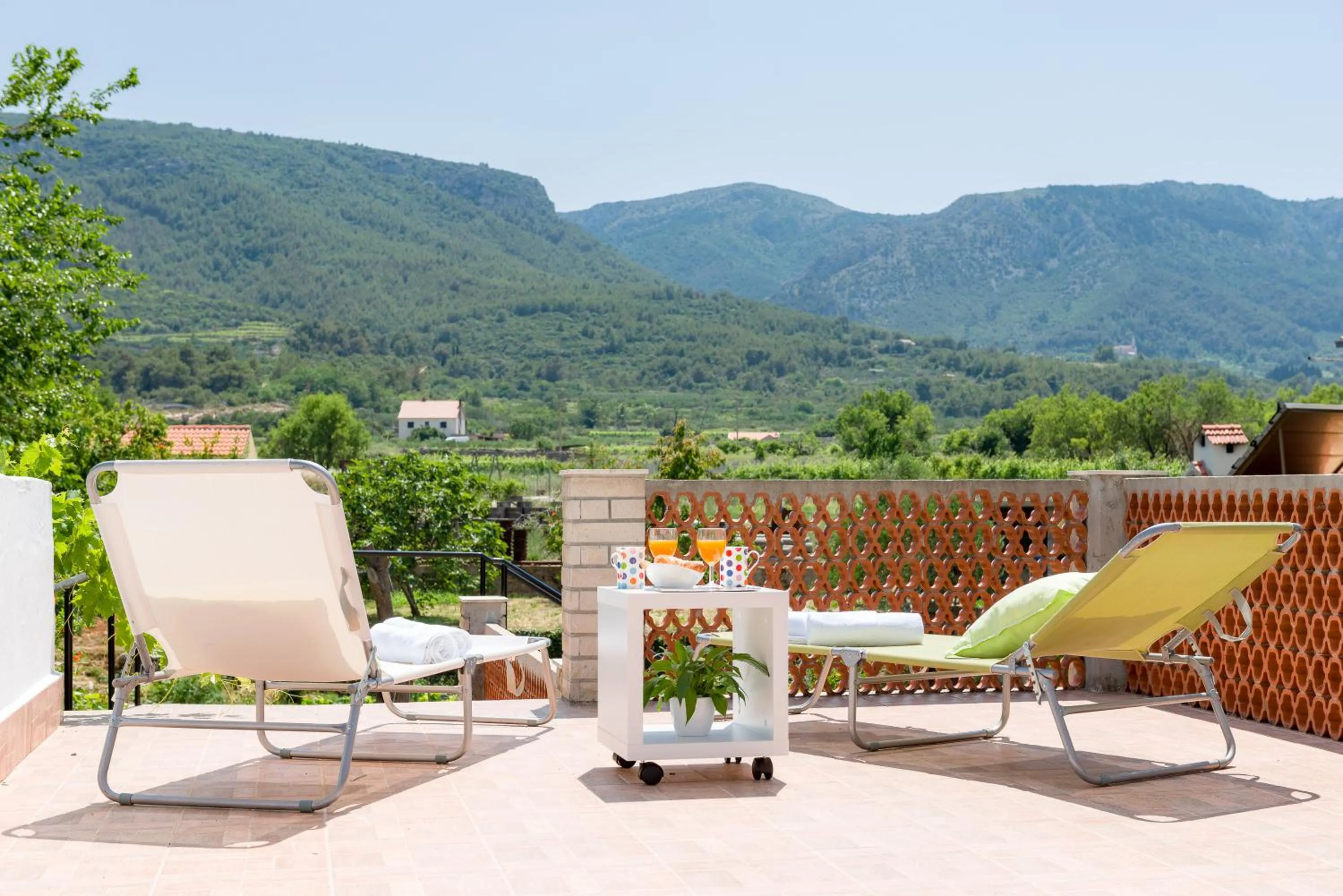 Balcony/Terrace in B&B Aurora