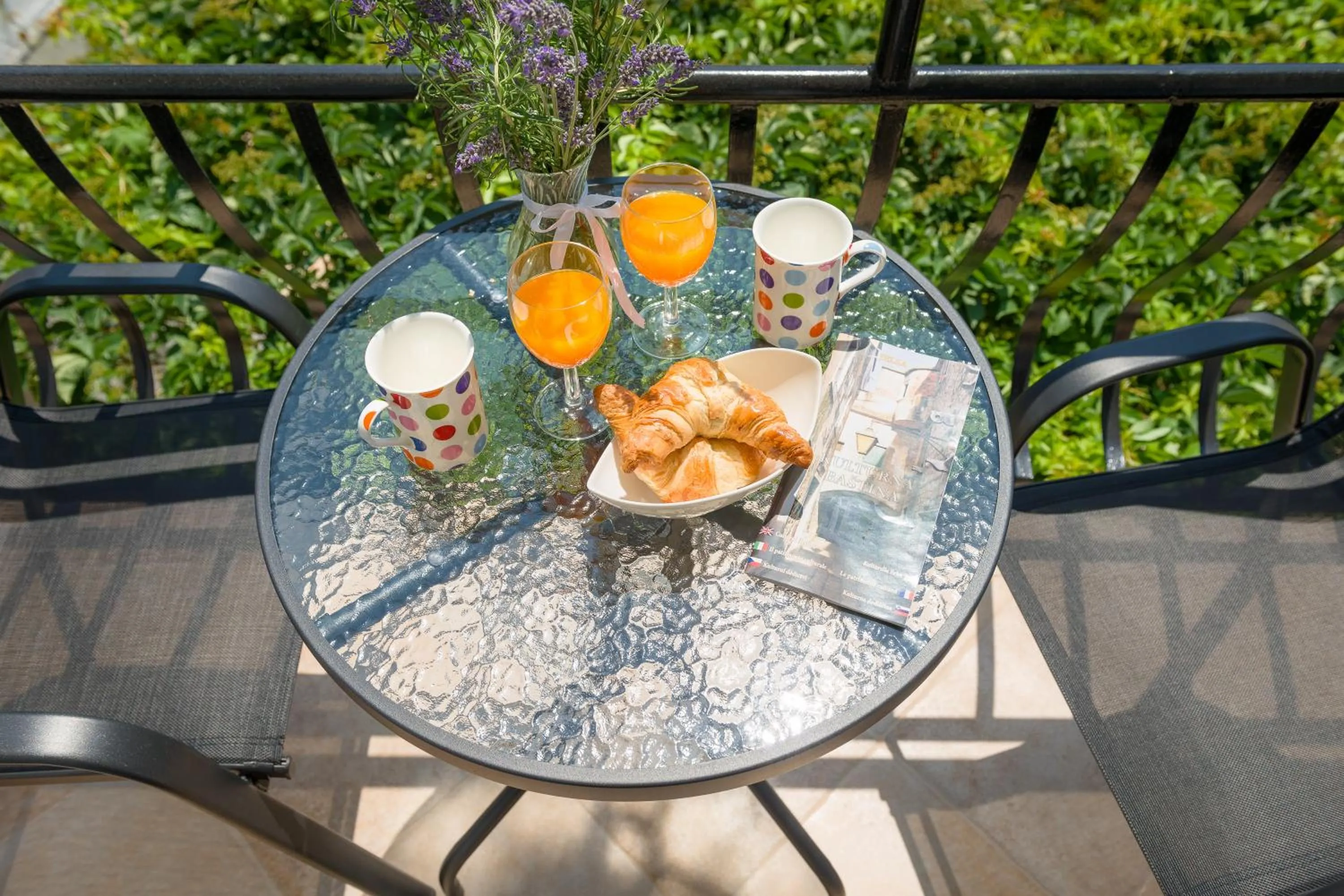 Continental breakfast in B&B Aurora
