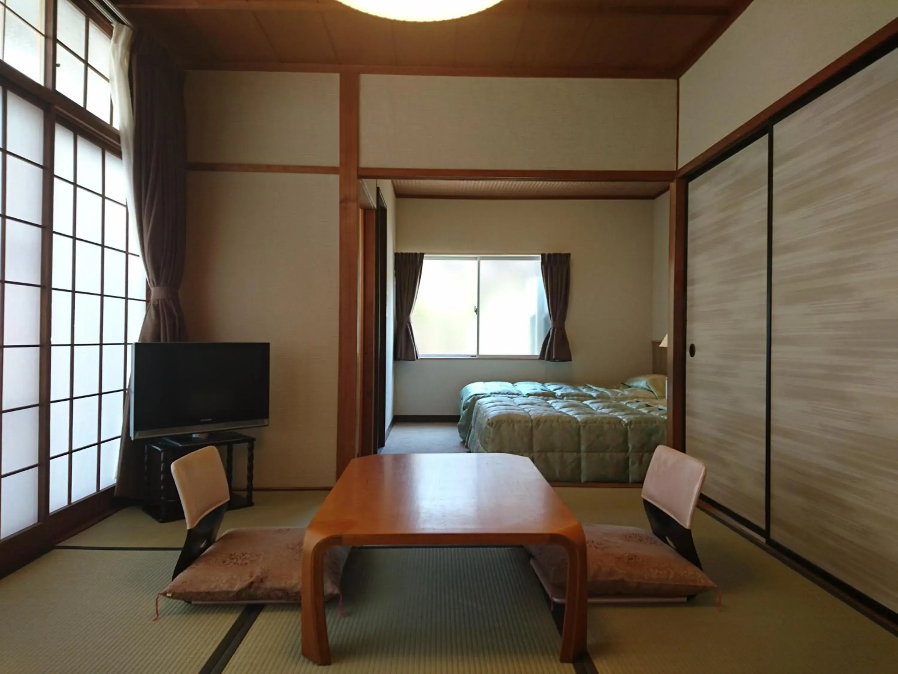 Room with Tatami Area and Shared Bathroom - single occupancy in Onsen Guest House Aobato no Su Room with Tatami Area and Shared Bathroom - single occupancy in Onsen Guest House Aobato no Su