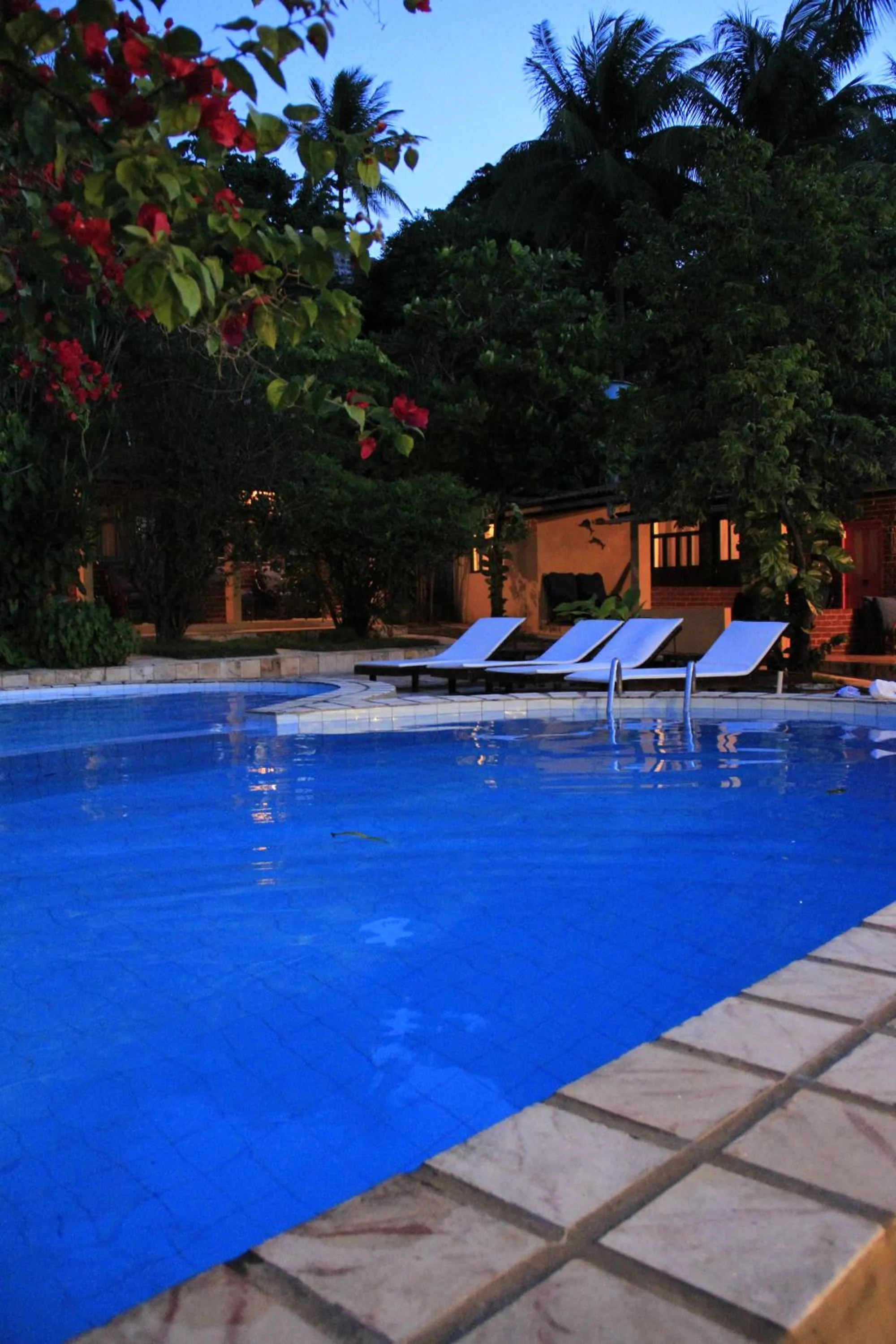 Swimming pool in Pousada Barbara