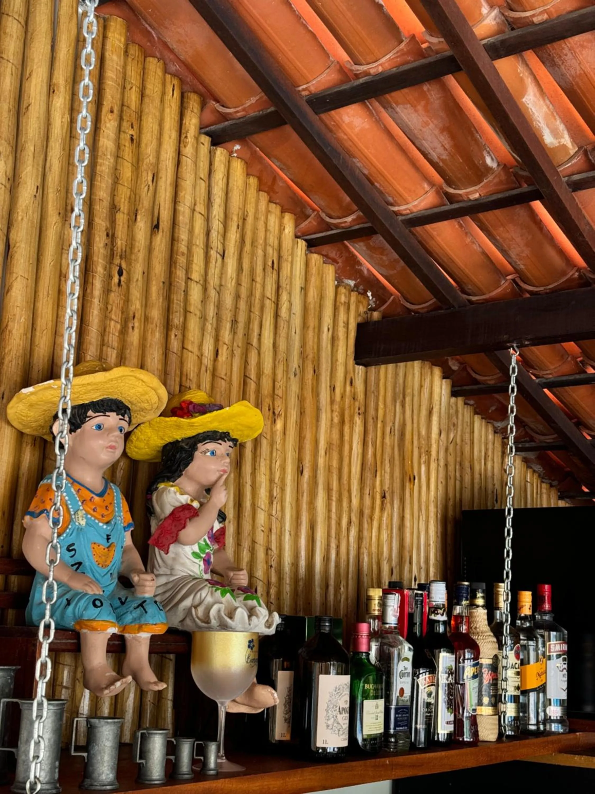 Lounge or bar in Pousada Barbara