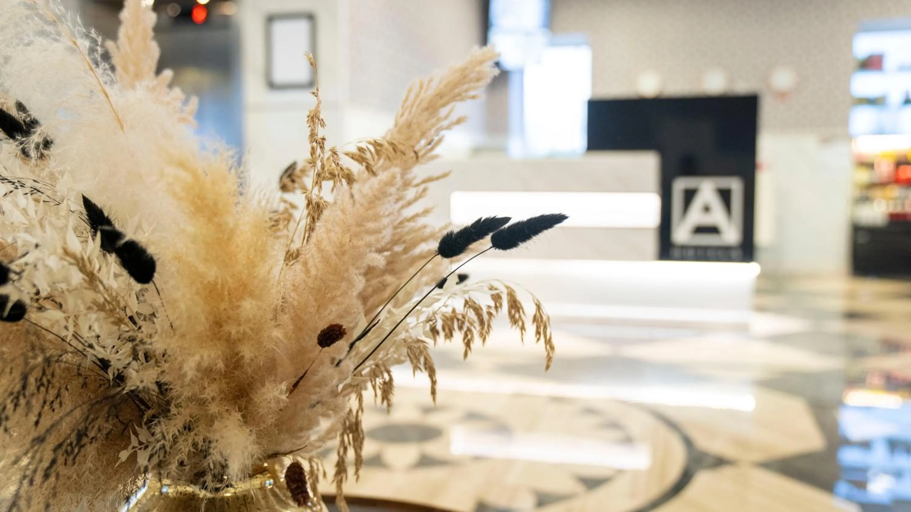 Communal lounge/ TV room in A Hotels Glostrup