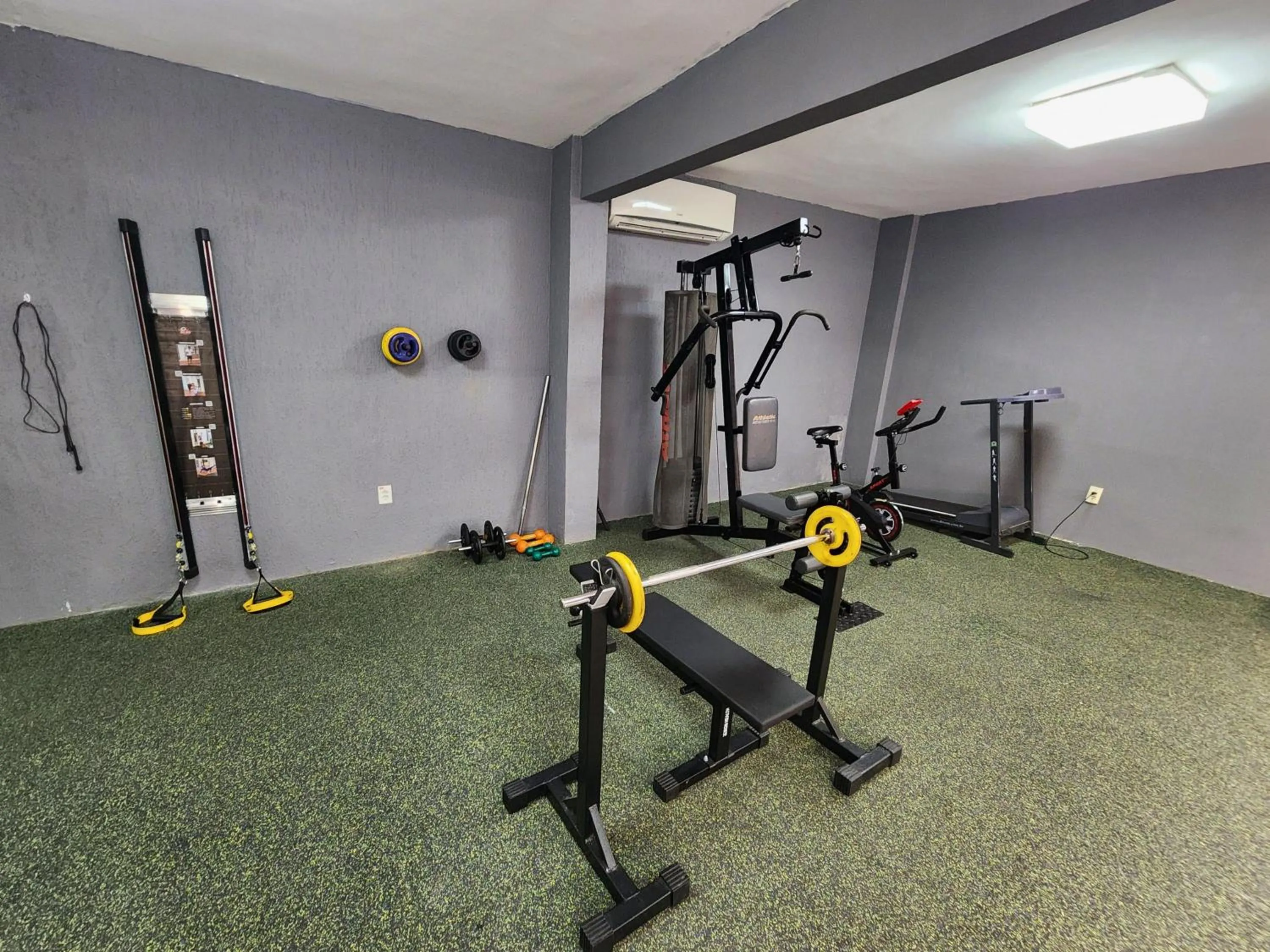 Fitness centre/facilities in JR Hotel