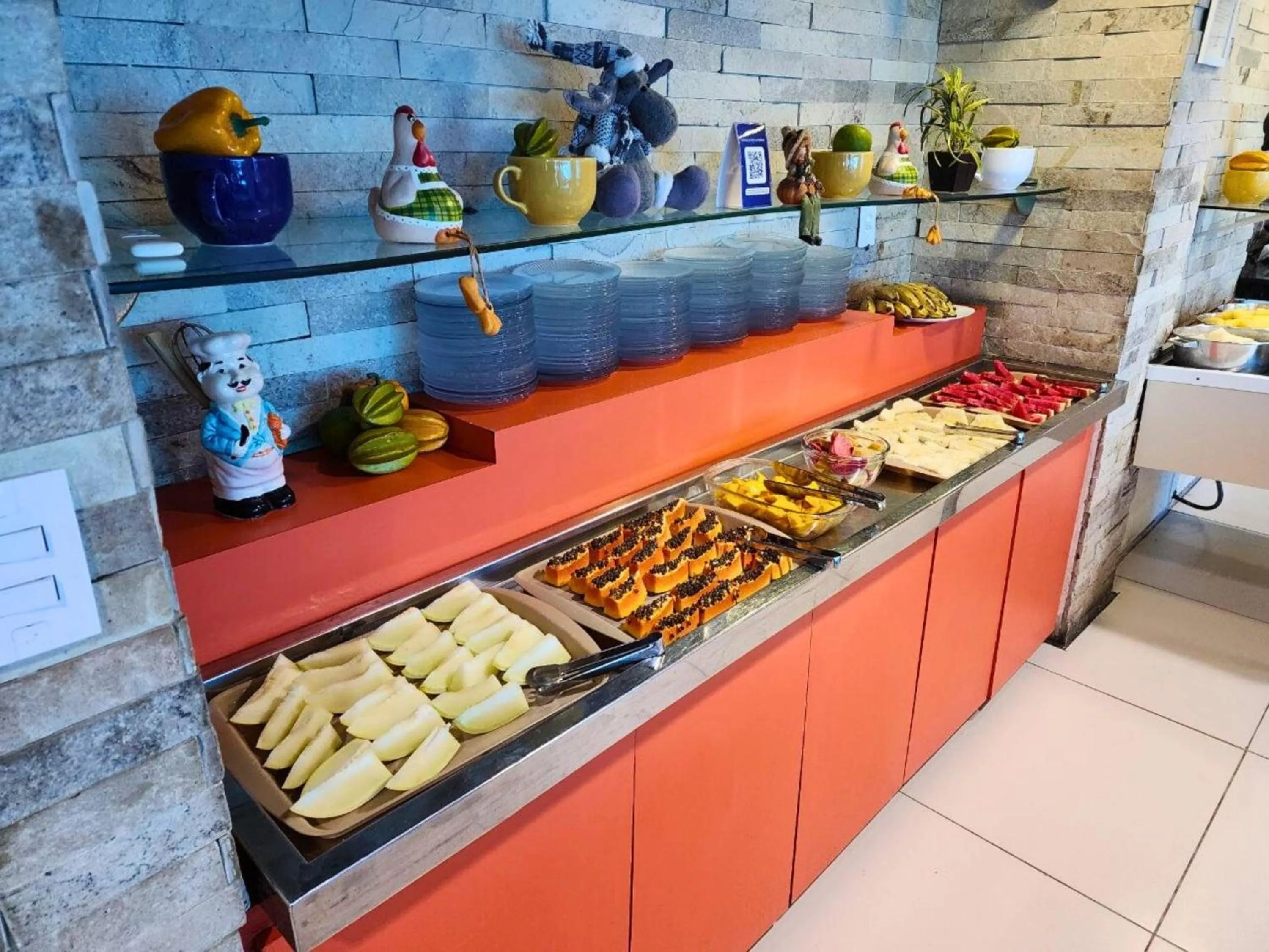 Food close-up in JR Hotel