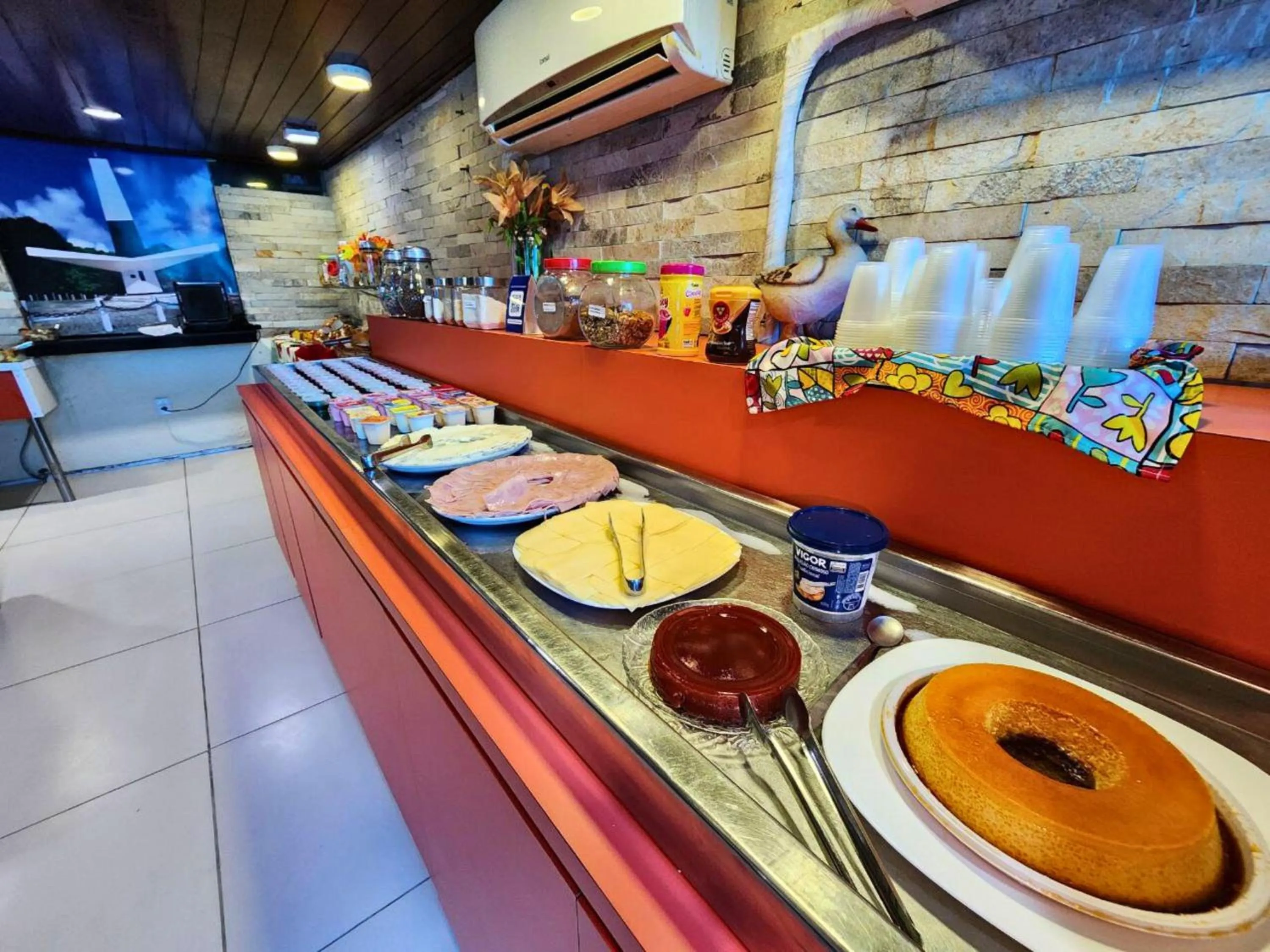 Food close-up in JR Hotel