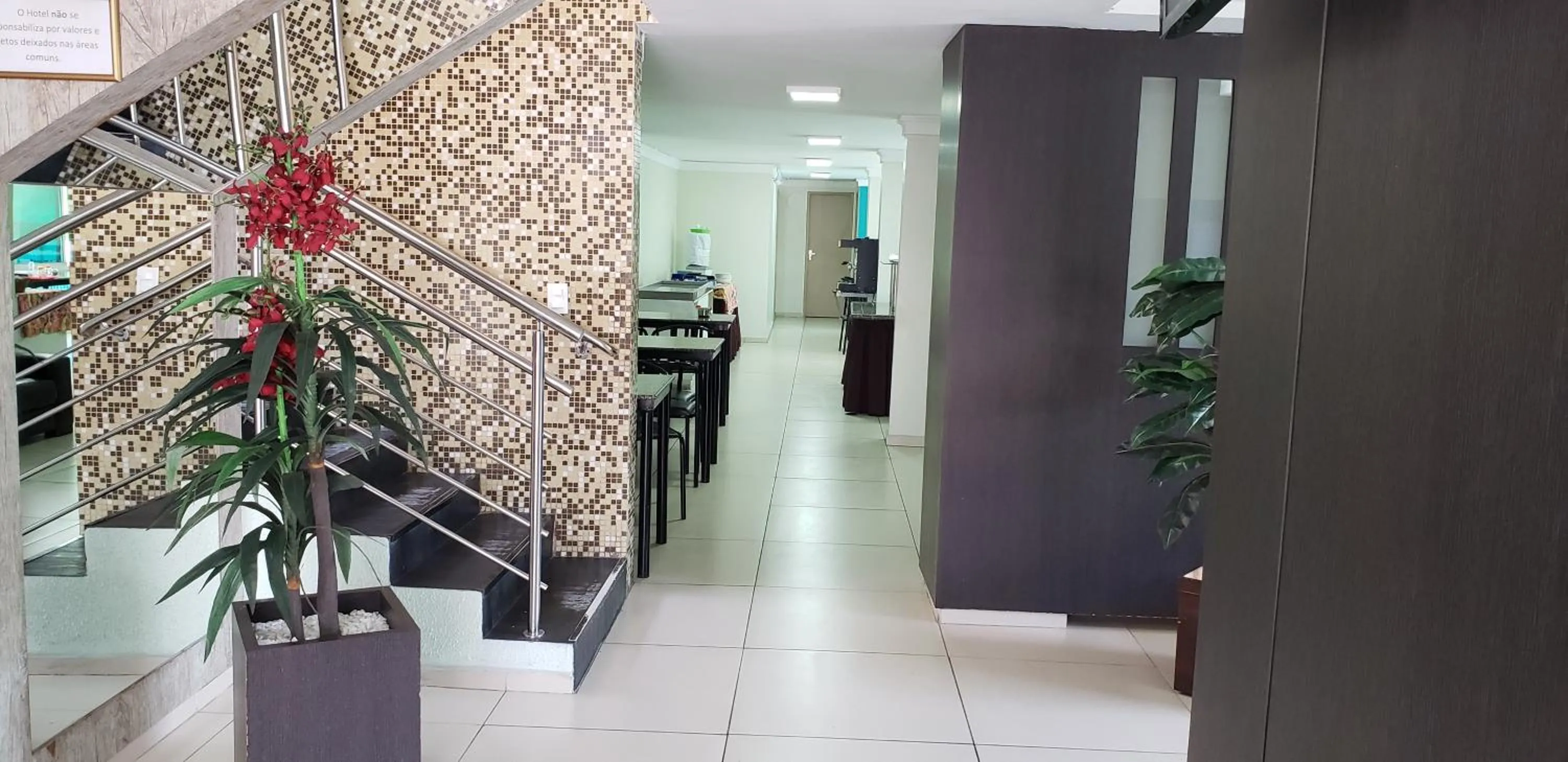 Lobby or reception in Guarany Hotel Express