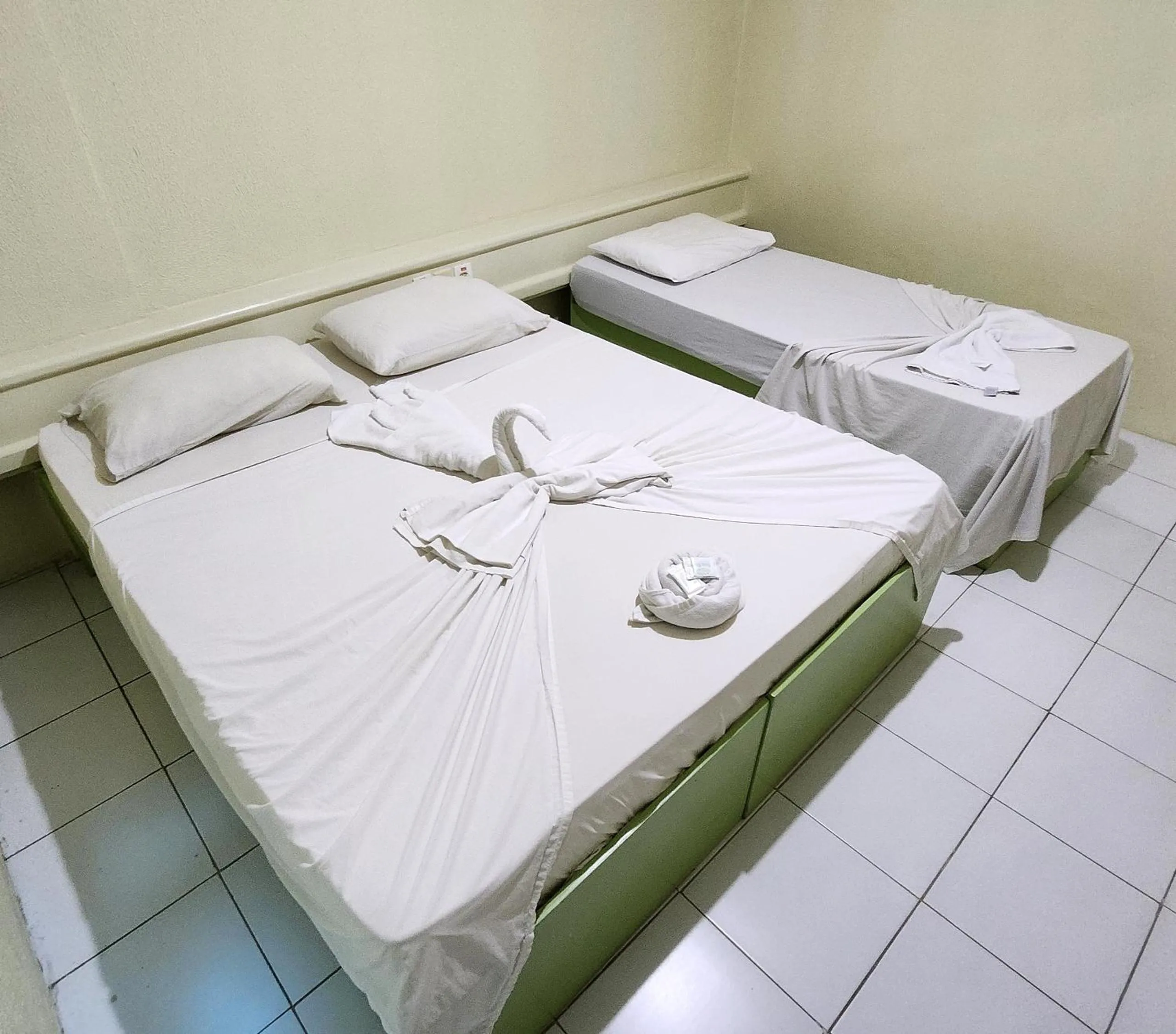 Bed in Guarany Hotel Express
