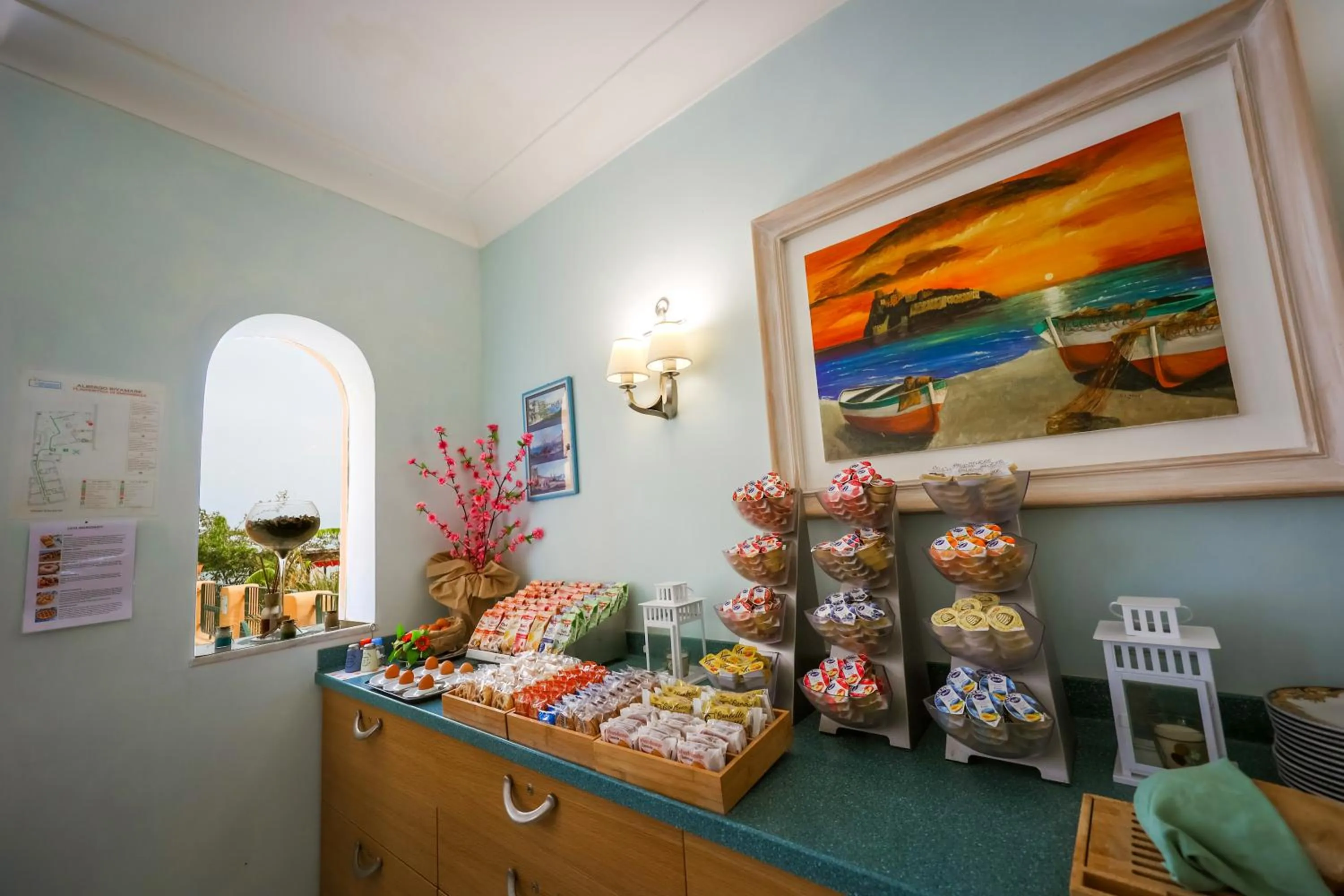 Breakfast in Hotel Rivamare