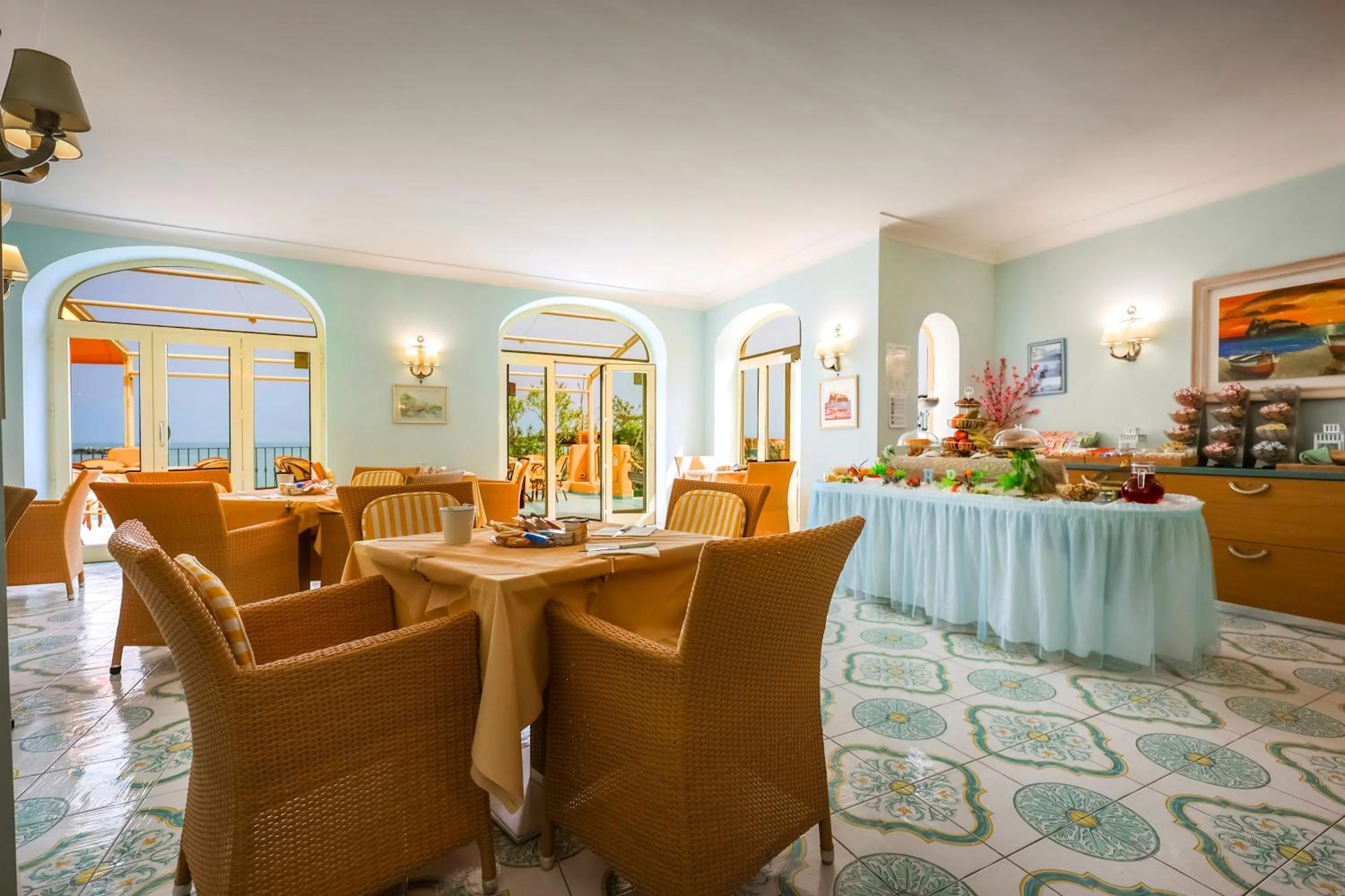 Breakfast in Hotel Rivamare