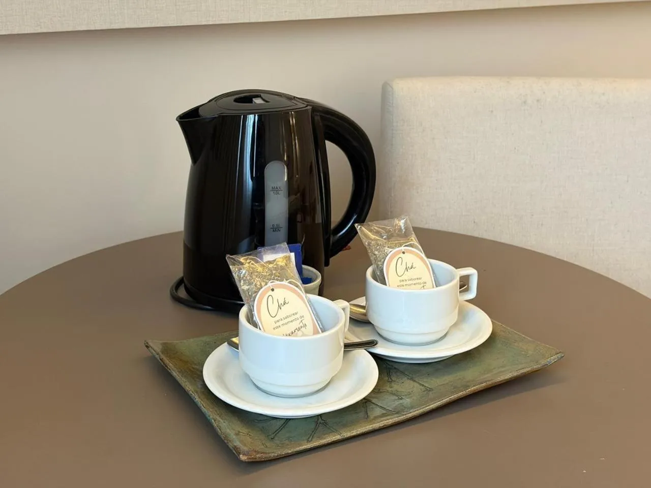 Coffee/tea facilities in Nadai Confort Hotel e Spa