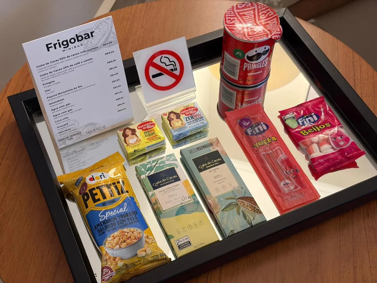 Food and drinks in Nadai Confort Hotel e Spa