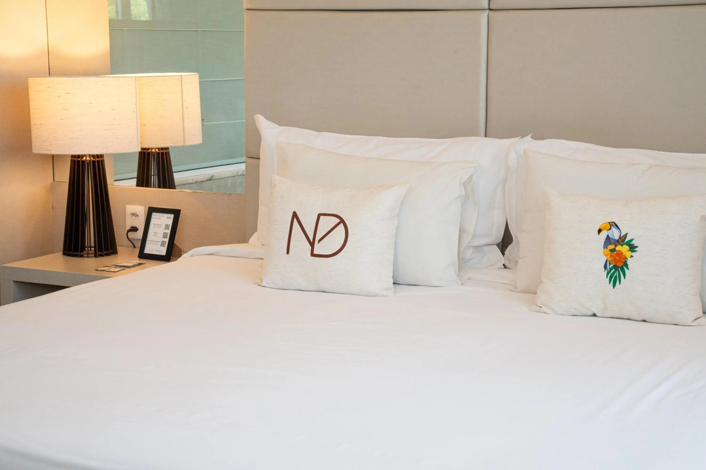 Bed in Nadai Confort Hotel e Spa