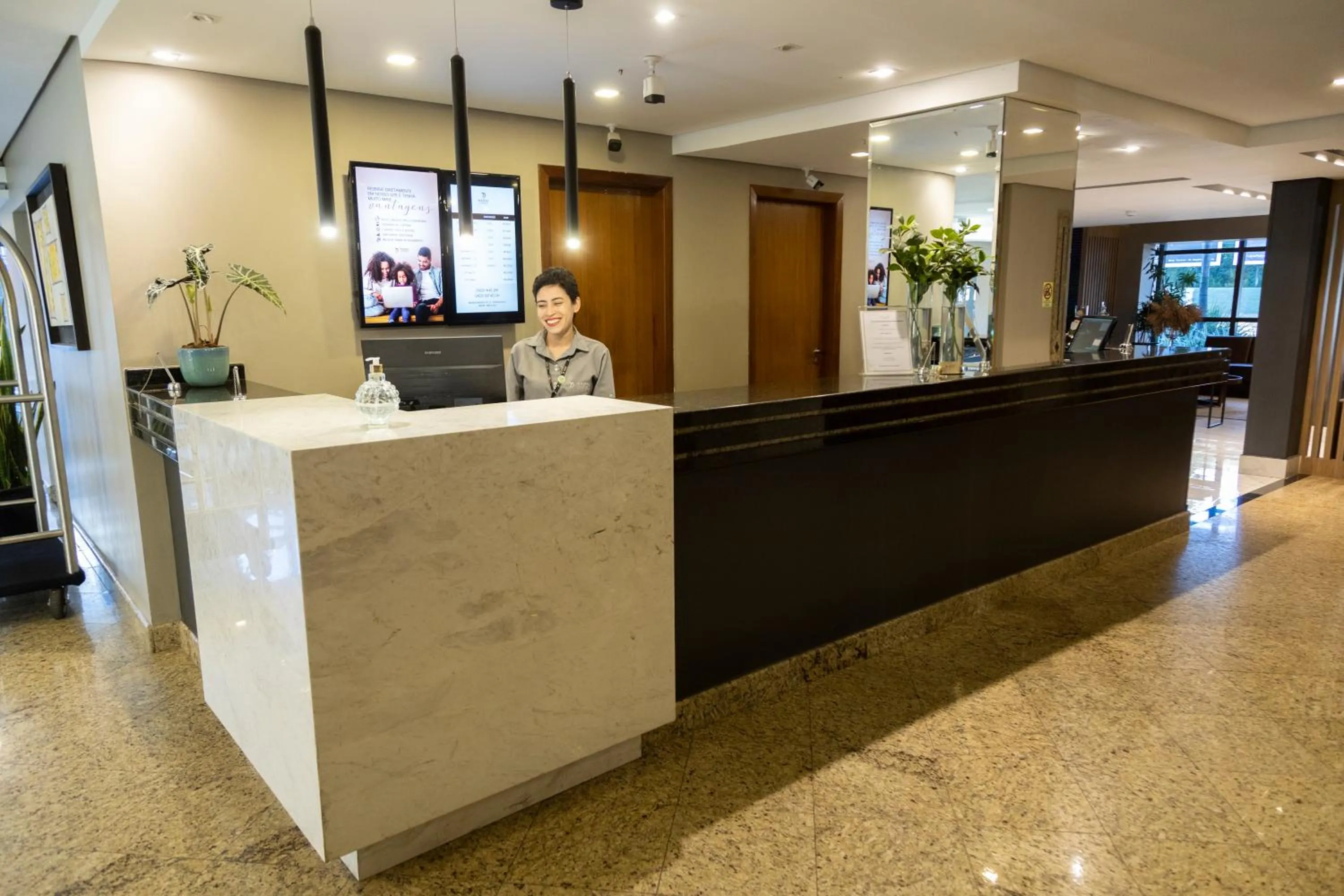Lobby or reception in Nadai Confort Hotel e Spa