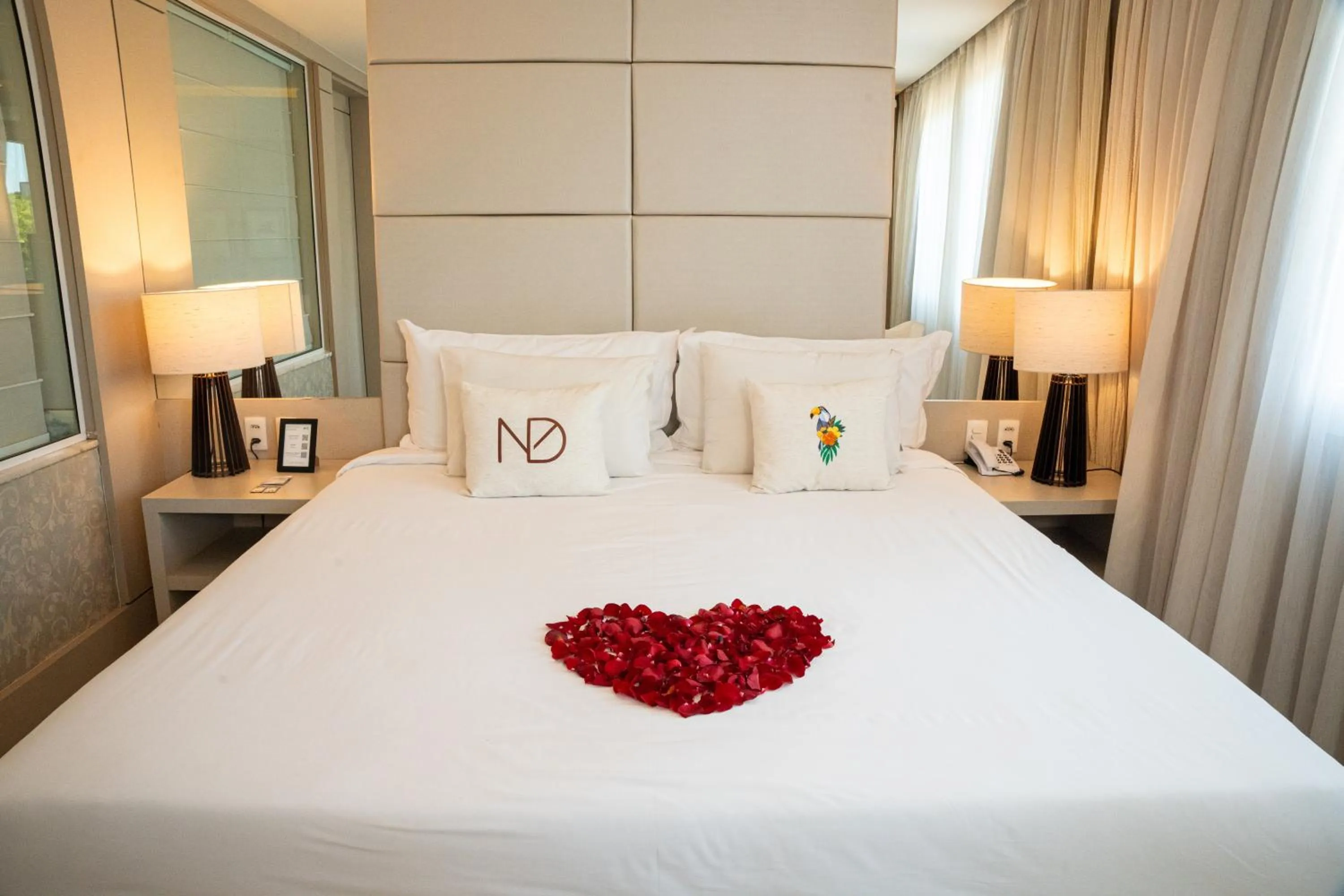 Bed in Nadai Confort Hotel e Spa