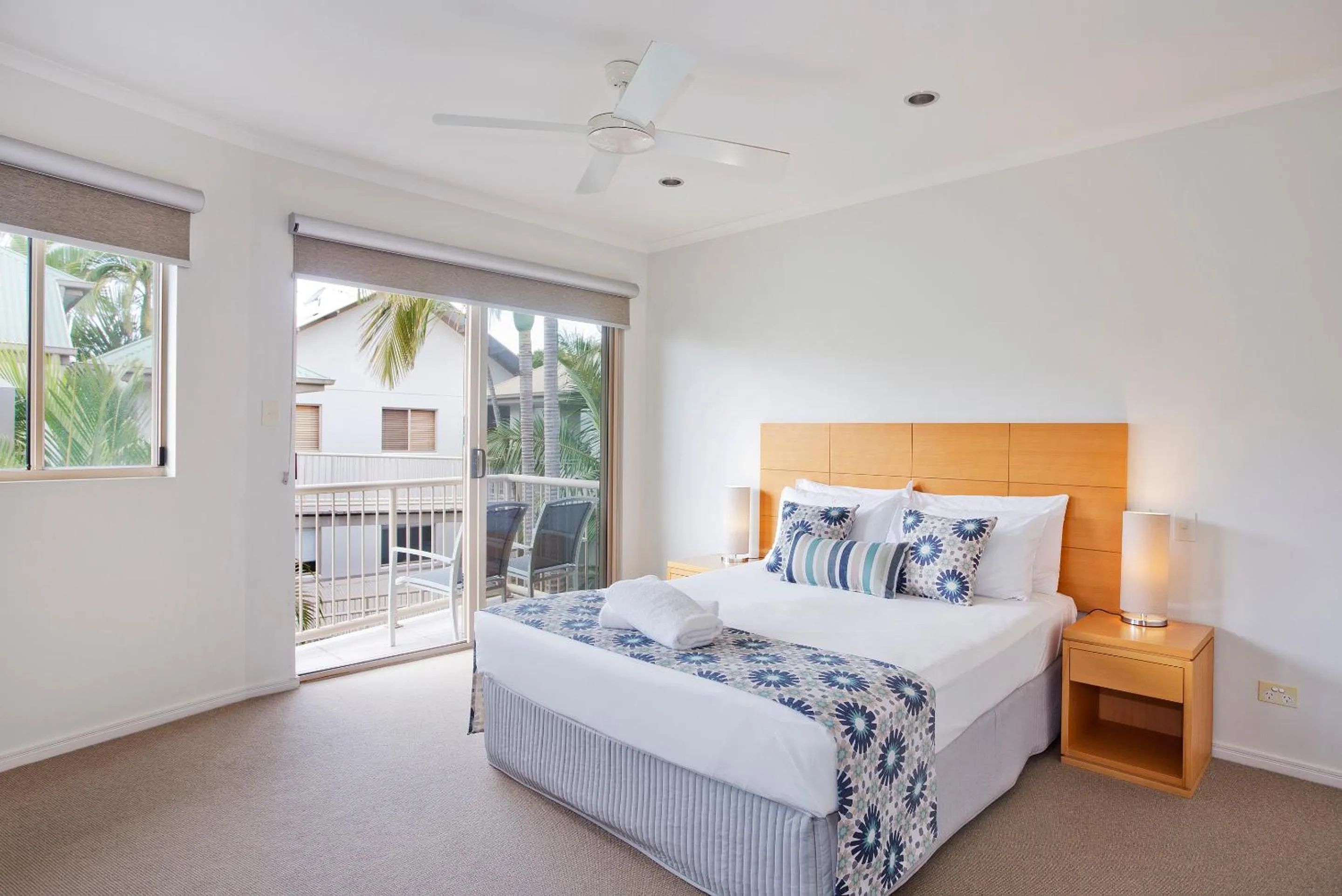 Bedroom, Bed in Offshore Noosa Resort
