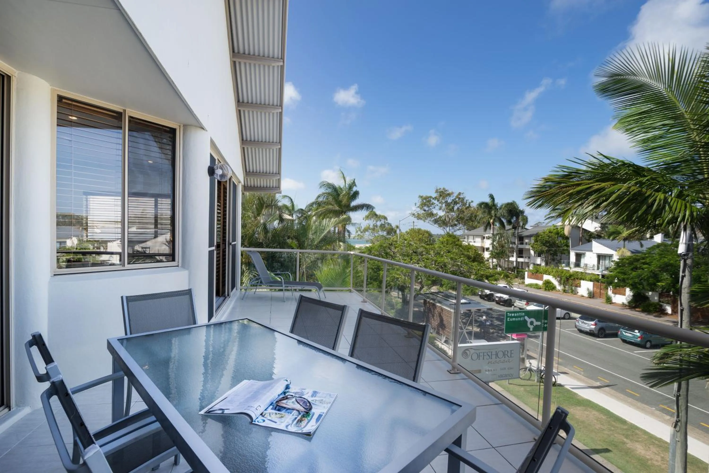 Balcony/Terrace in Offshore Noosa Resort